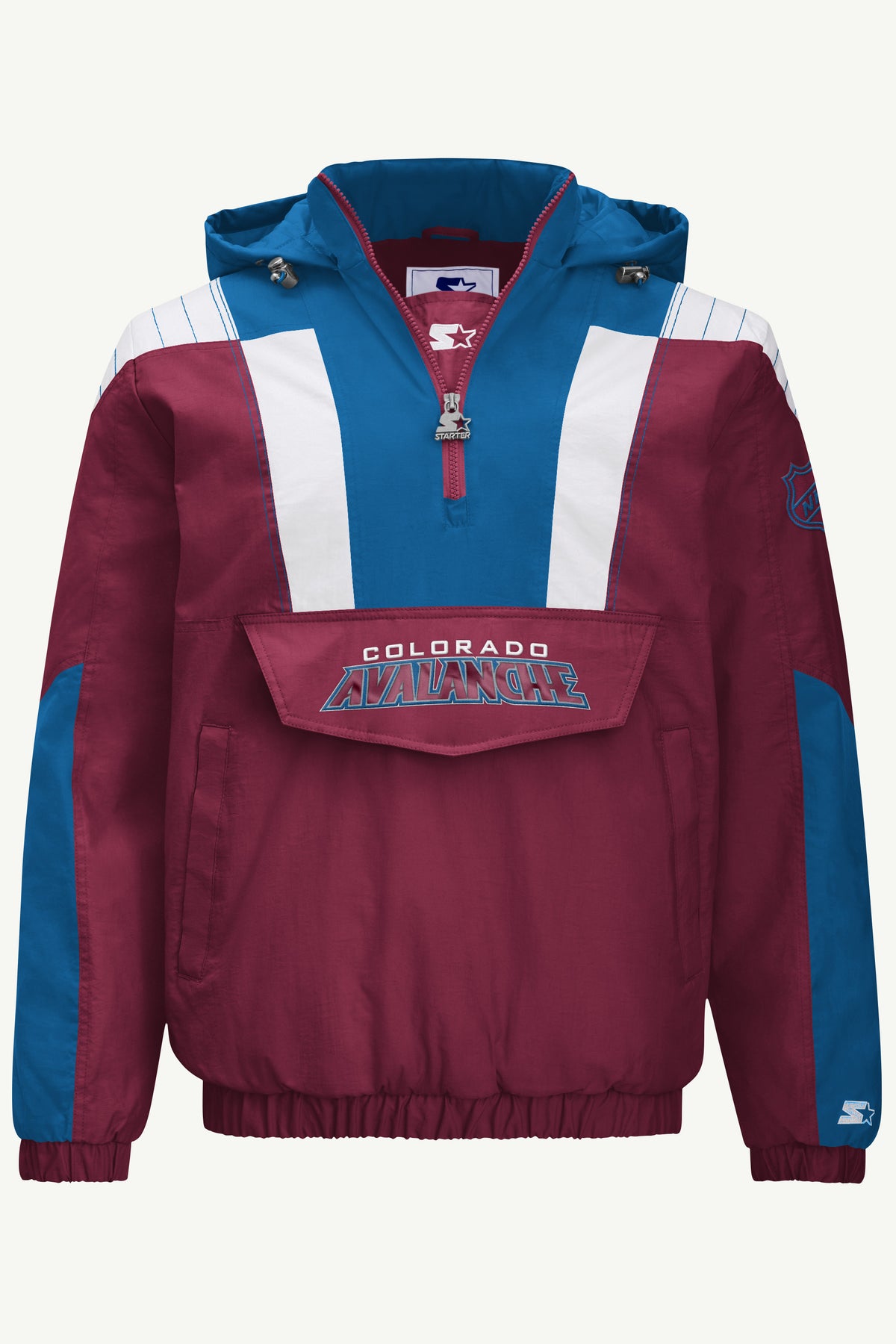 MENS COLORADO AVALANCHE CLASSIC BREAKAWAY JACKET View 2 MENS COLORADO AVALANCHE CLASSIC BREAKAWAY JACKET View 2