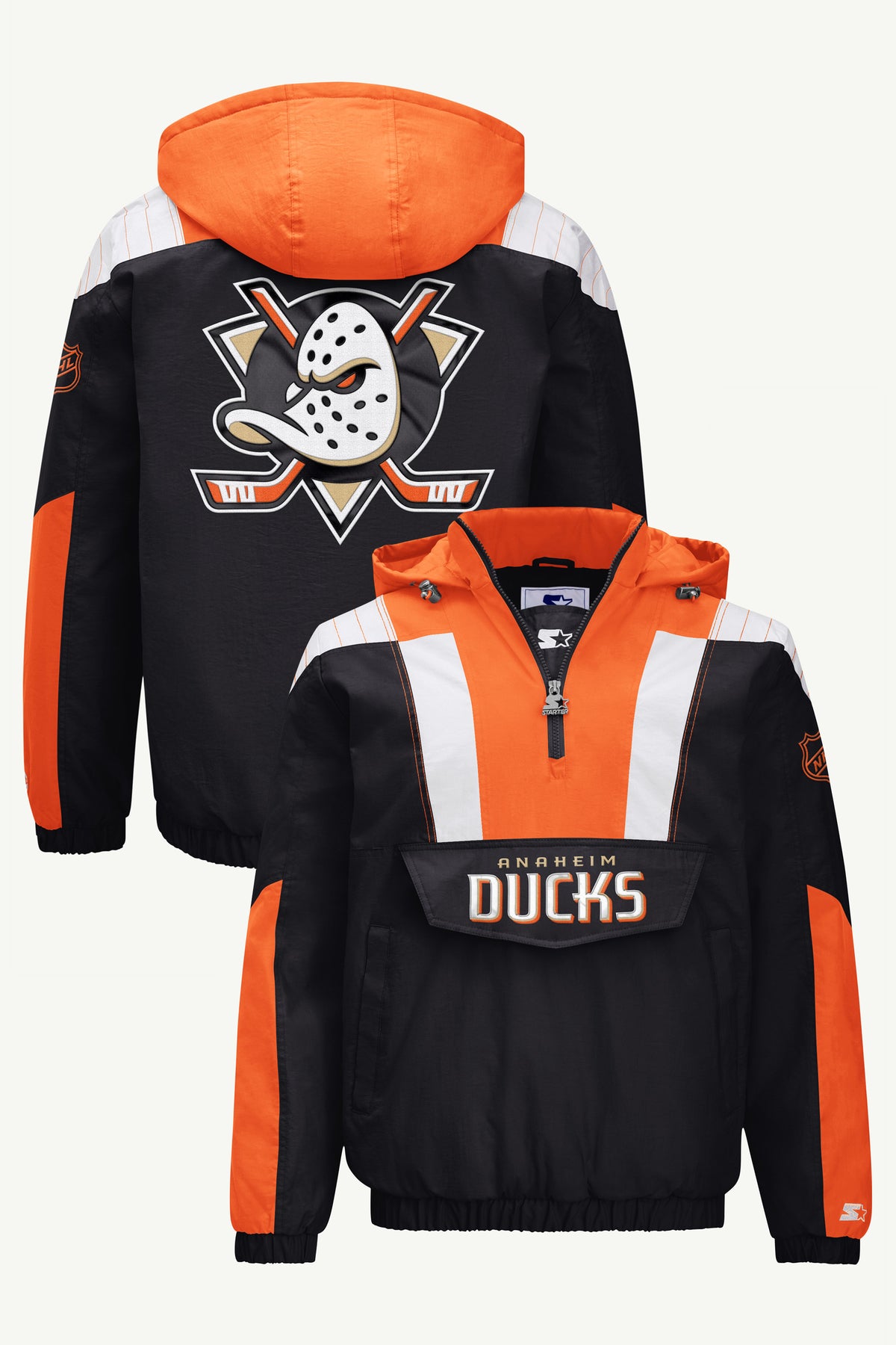 MENS MIGHTY DUCKS CLASSIC BREAKAWAY JACKET View 1 MENS MIGHTY DUCKS CLASSIC BREAKAWAY JACKET View 1