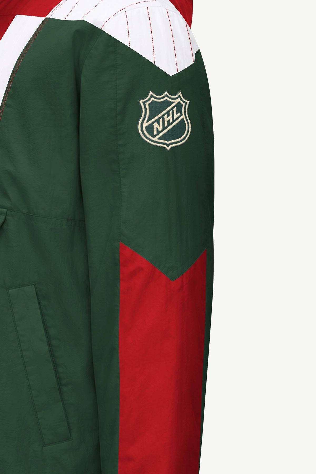 MENS MINNESOTA WILD CLASSIC BREAKAWAY JACKET View 5 MENS MINNESOTA WILD CLASSIC BREAKAWAY JACKET View 5