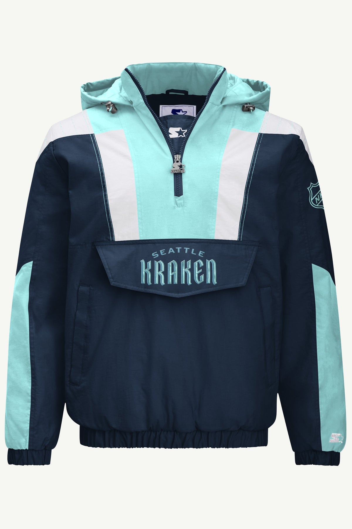 MENS SEATTLE KRAKEN CLASSIC BREAKAWAY JACKET View 2 MENS SEATTLE KRAKEN CLASSIC BREAKAWAY JACKET View 2
