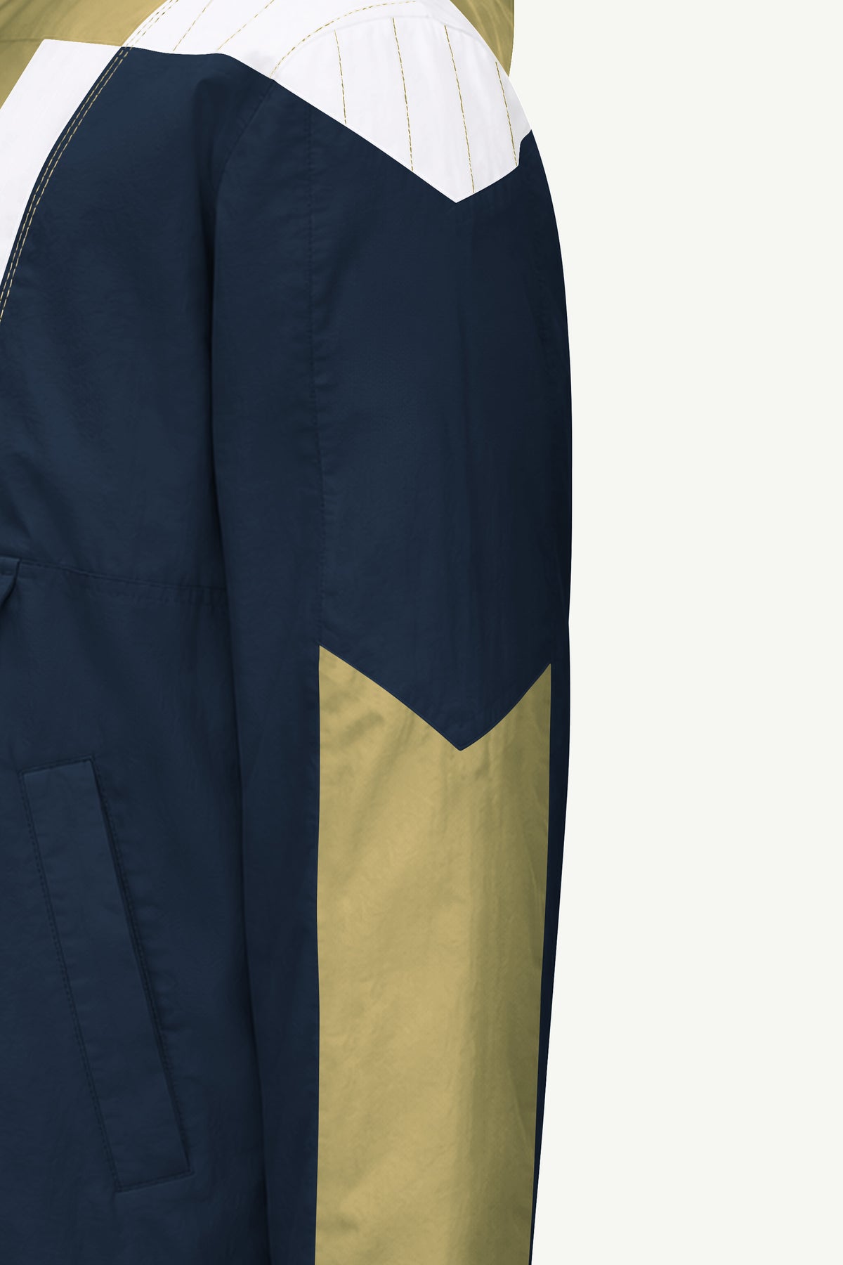 MENS GEORGIA TECH YELLOW JACKETS CLASSIC BREAKAWAY JACKET View 5 MENS GEORGIA TECH YELLOW JACKETS CLASSIC BREAKAWAY JACKET View 5