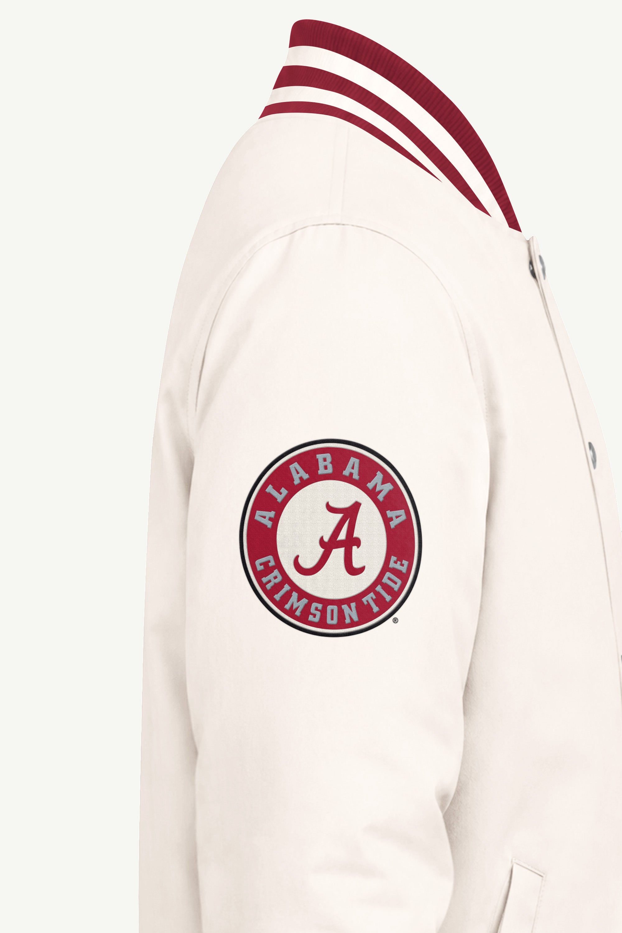 MENS ALABAMA CRIMSON TIDE VARSITY JACKET View 4 MENS ALABAMA CRIMSON TIDE VARSITY JACKET View 4