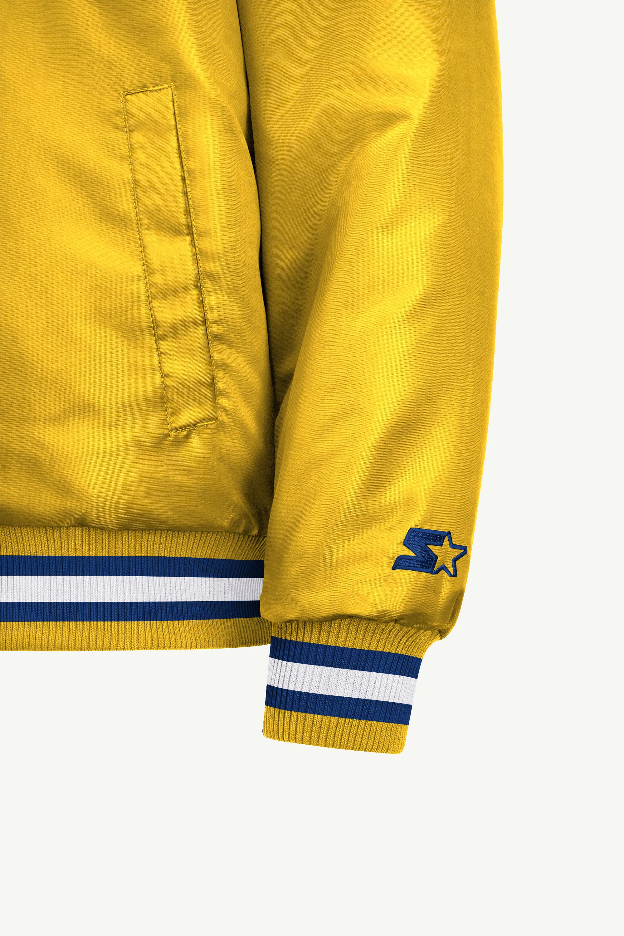 MENS GOLDEN STATE WARRIORS COURTSIDE VARSITY JACKET View 5 MENS GOLDEN STATE WARRIORS COURTSIDE VARSITY JACKET View 5