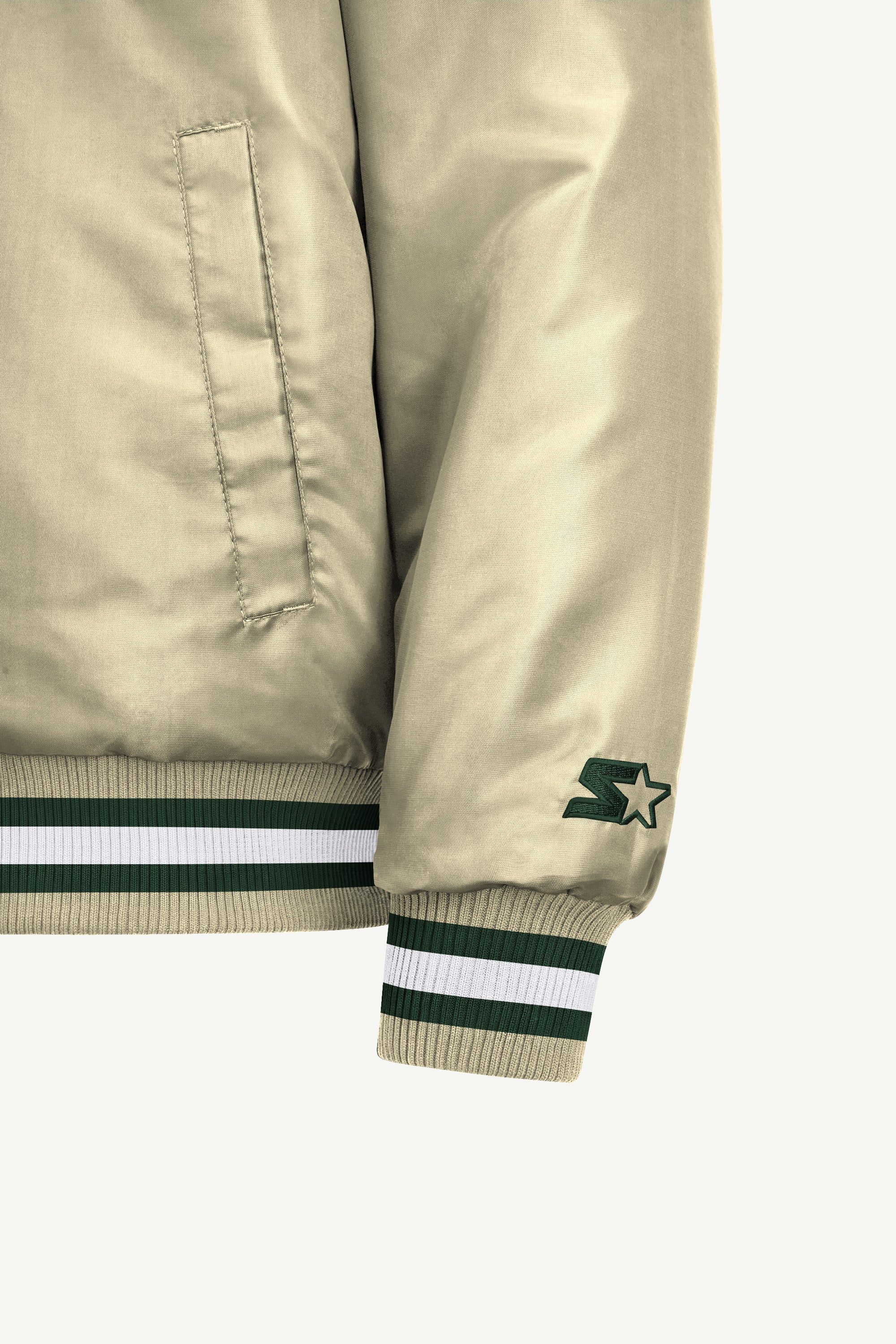 MENS MILWAUKEE BUCKS COURTSIDE VARSITY JACKET View 5 MENS MILWAUKEE BUCKS COURTSIDE VARSITY JACKET View 5