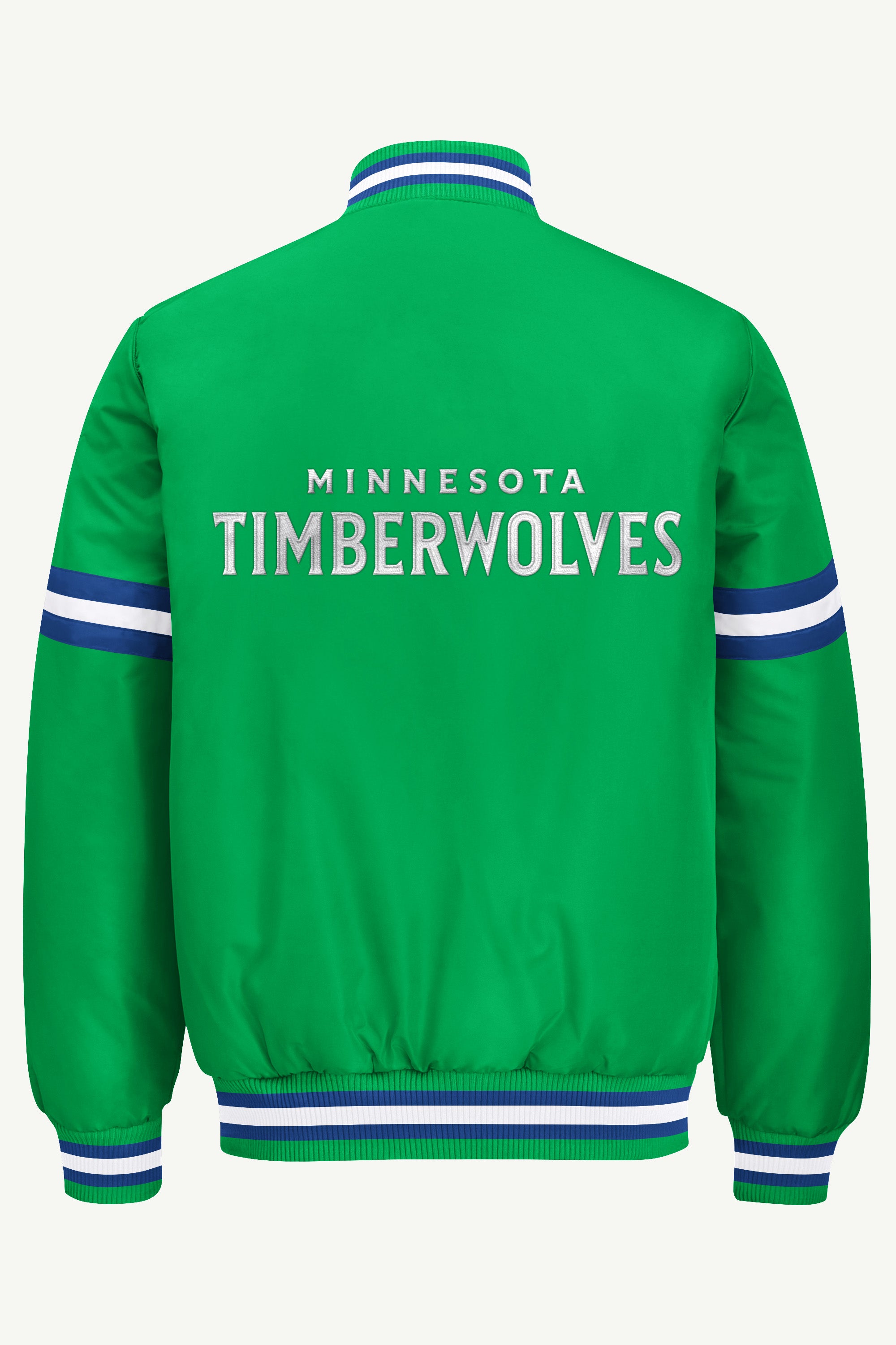 MENS MINNESOTA TIMBERWOLVES COURTSIDE VARSITY JACKET View 3 MENS MINNESOTA TIMBERWOLVES COURTSIDE VARSITY JACKET View 3
