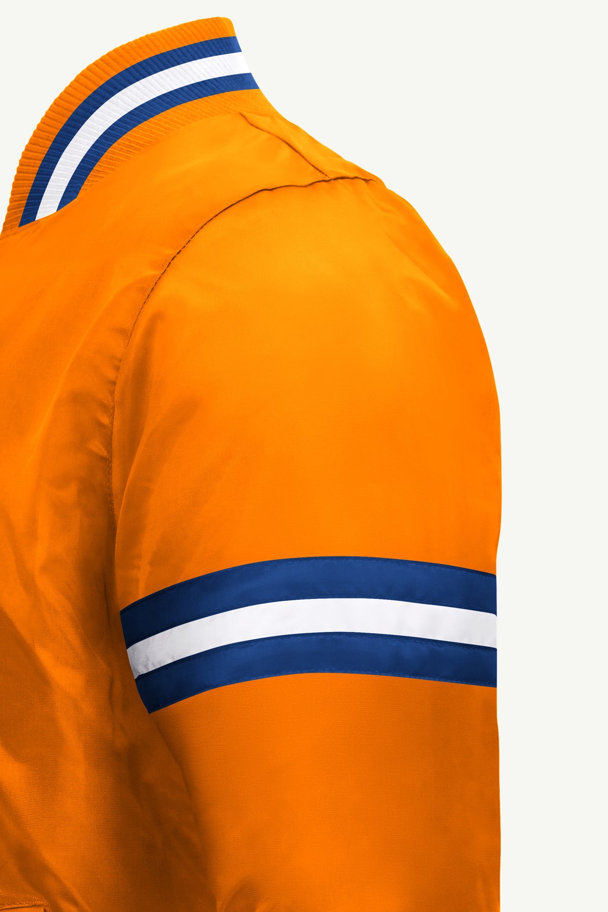 MENS NEW YORK KNICKS COURTSIDE VARSITY JACKET View 4 MENS NEW YORK KNICKS COURTSIDE VARSITY JACKET View 4