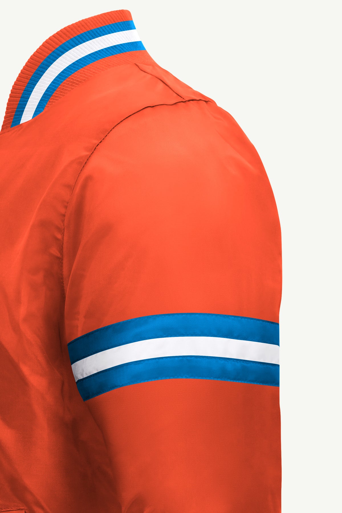 MENS OKLAHOMA CITY THUNDER COURTSIDE VARSITY JACKET View 4 MENS OKLAHOMA CITY THUNDER COURTSIDE VARSITY JACKET View 4