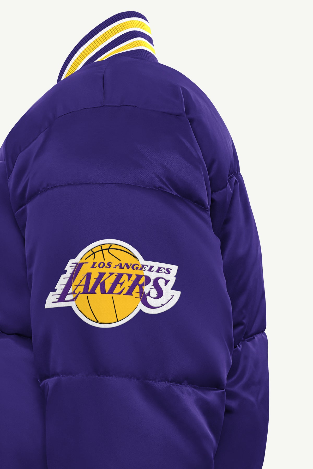MENS LA LAKERS BRONX BUBBLE PUFFER View 4 | Men's New Arrivals MENS LA LAKERS BRONX BUBBLE PUFFER View 4 | Men's New Arrivals