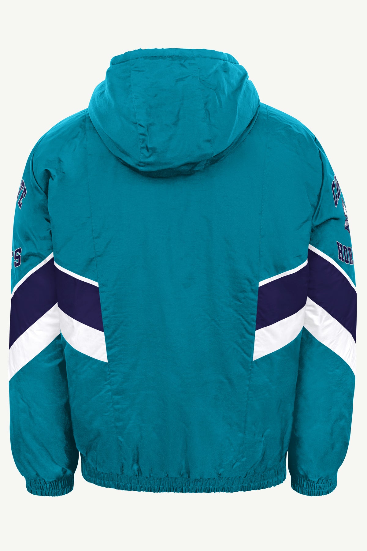 MENS CHARLOTTE HORNETS CHEVRON FULL ZIP JACKET View 3 MENS CHARLOTTE HORNETS CHEVRON FULL ZIP JACKET View 3