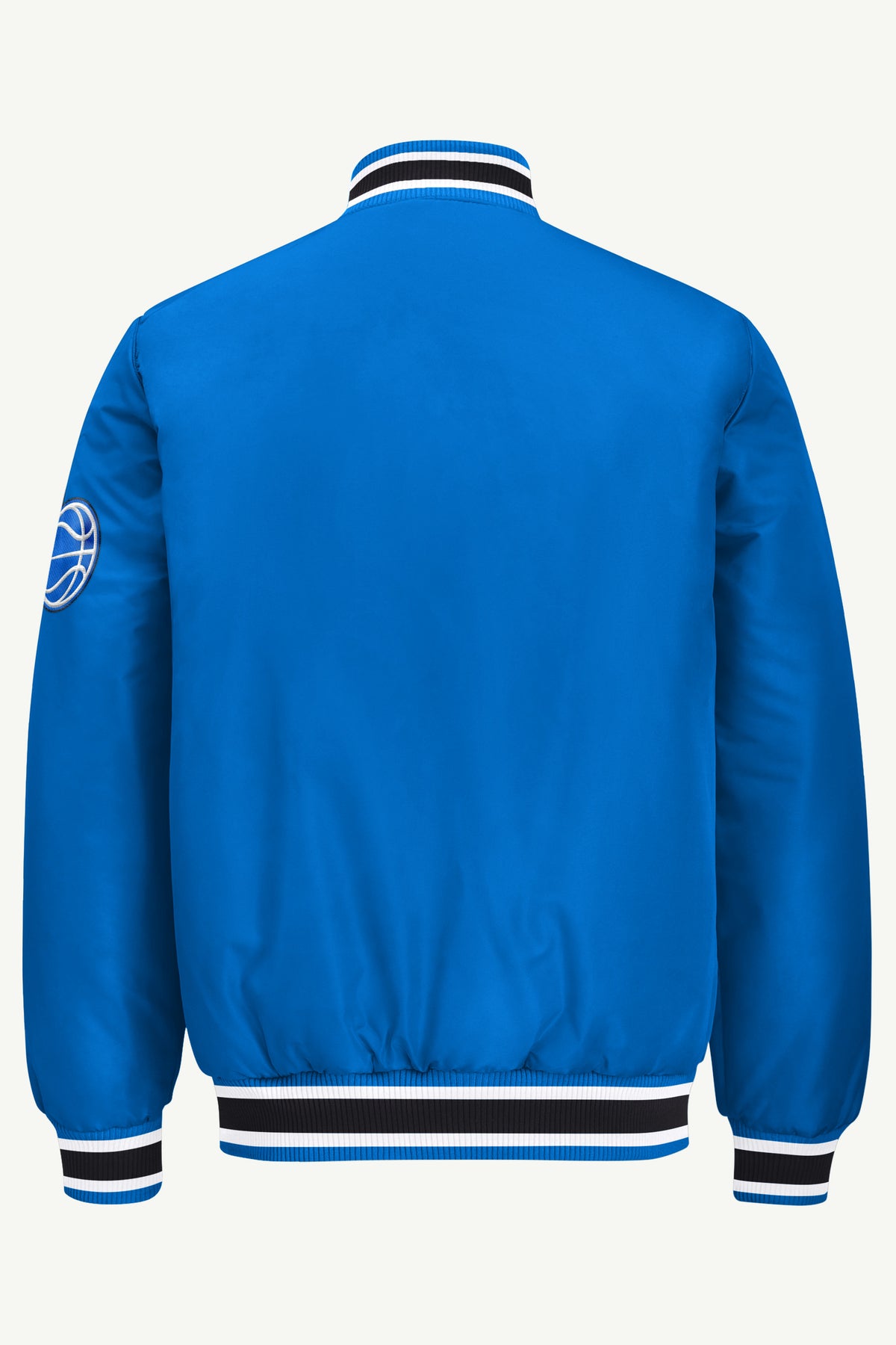 MENS ORLANDO MAGIC ACROSS SATIN VARSITY JACKET View 3 MENS ORLANDO MAGIC ACROSS SATIN VARSITY JACKET View 3