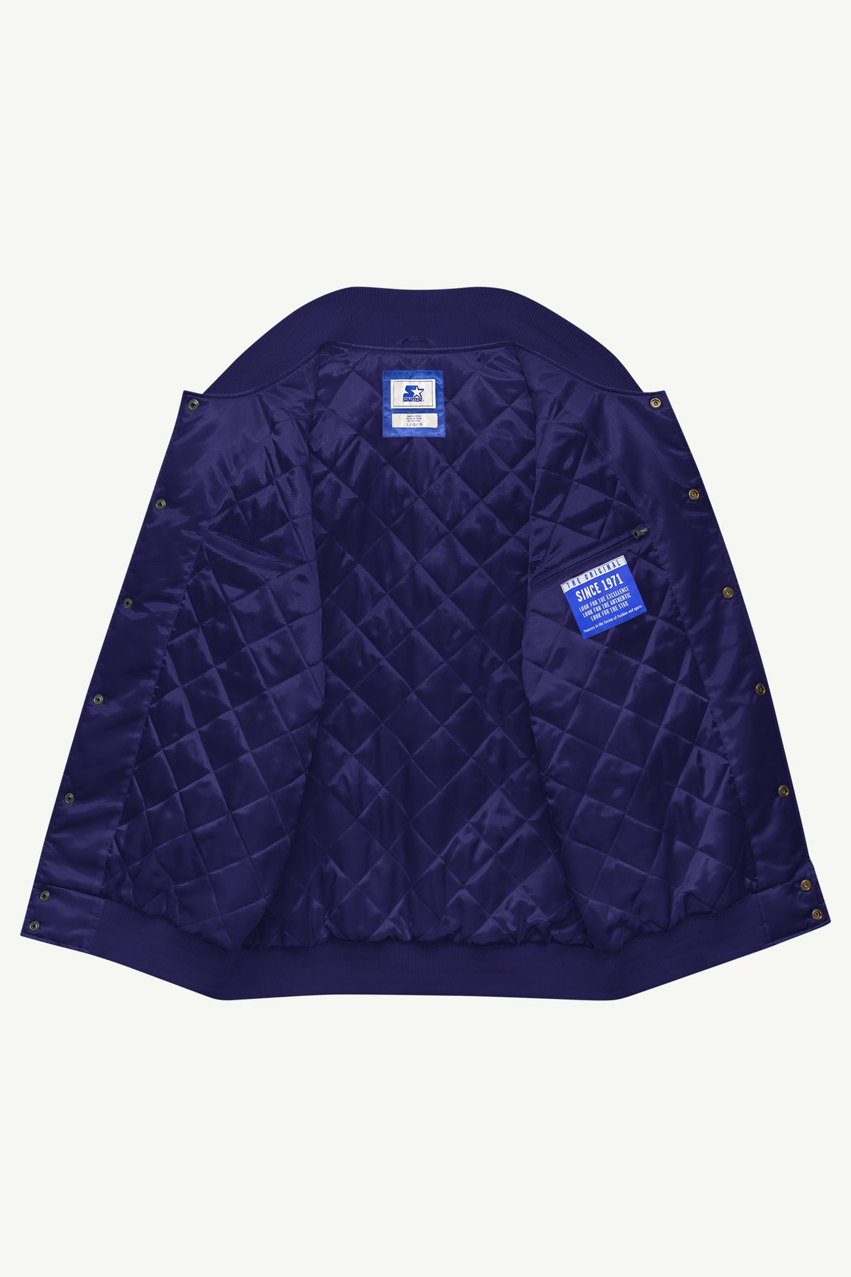MENS PHOENIX SUNS ACROSS SATIN VARSITY JACKET View 6 MENS PHOENIX SUNS ACROSS SATIN VARSITY JACKET View 6