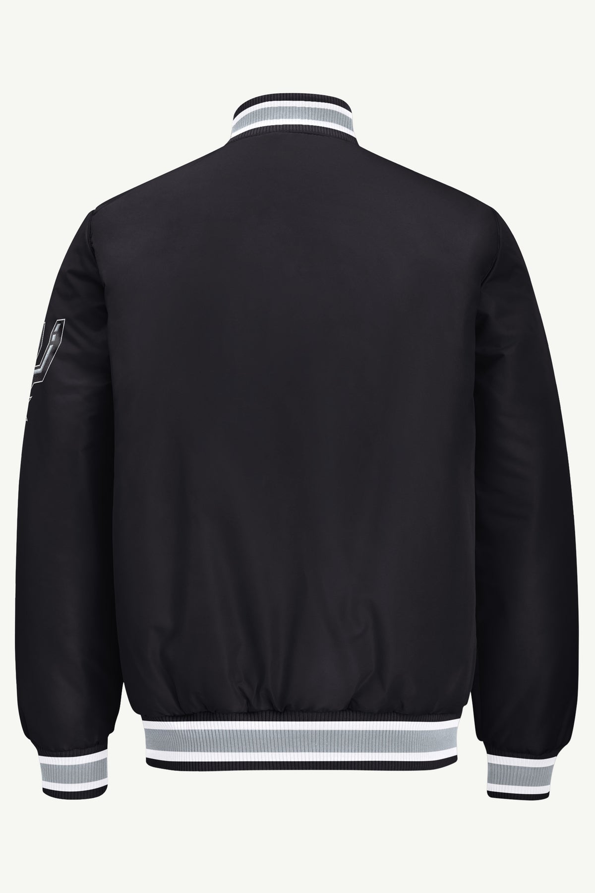 MENS SAN ANTONIO SPURS ACROSS SATIN VARSITY JACKET View 3 MENS SAN ANTONIO SPURS ACROSS SATIN VARSITY JACKET View 3