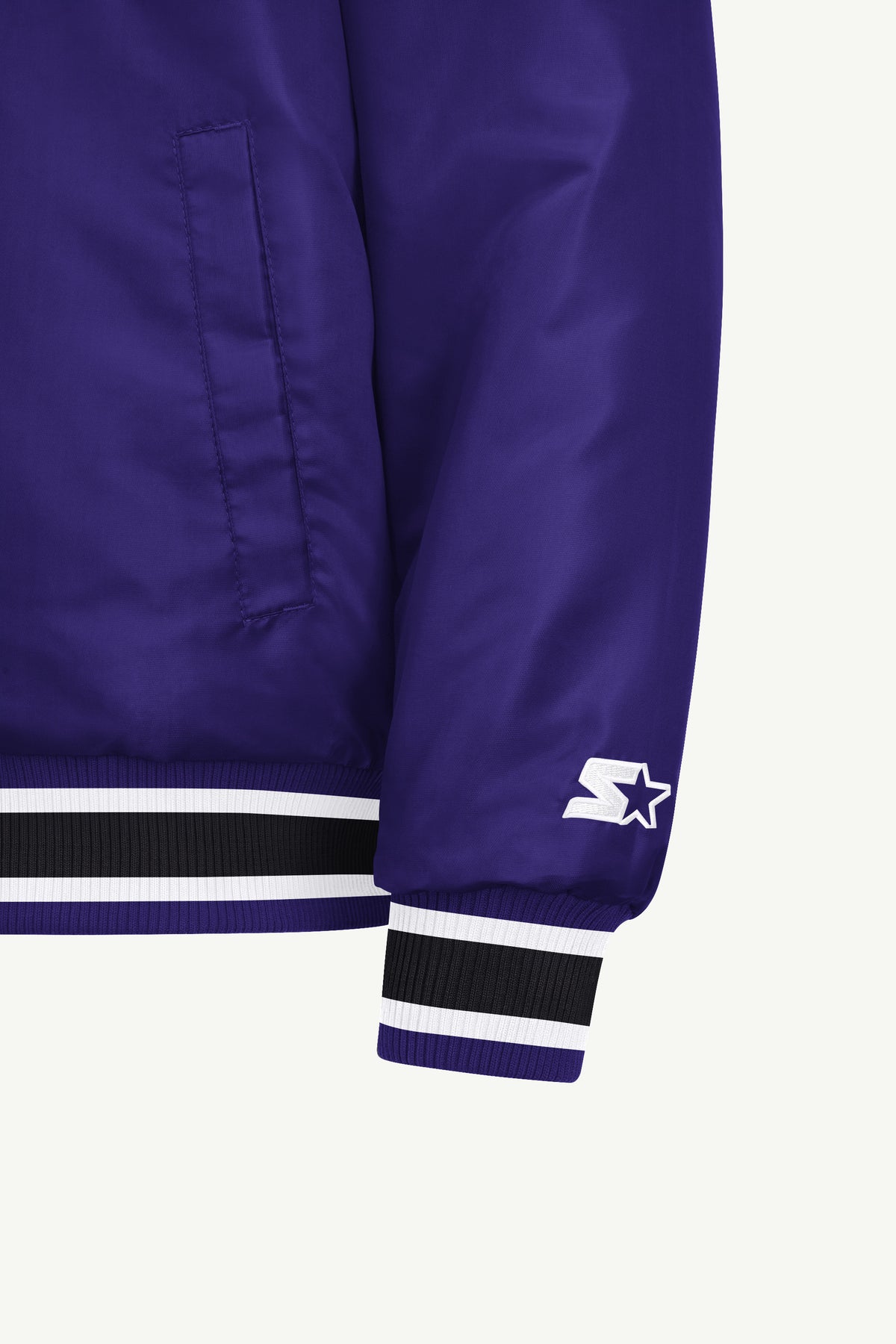 MENS UTAH JAZZ ACROSS SATIN VARSITY JACKET View 5 MENS UTAH JAZZ ACROSS SATIN VARSITY JACKET View 5