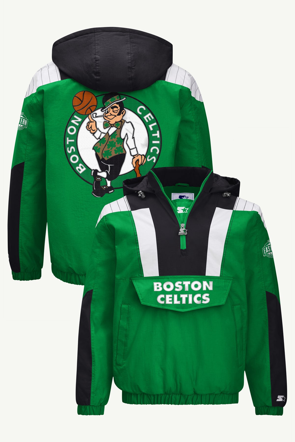 MENS BOSTON CELTICS CLASSIC BREAKAWAY JACKET View 1 MENS BOSTON CELTICS CLASSIC BREAKAWAY JACKET View 1