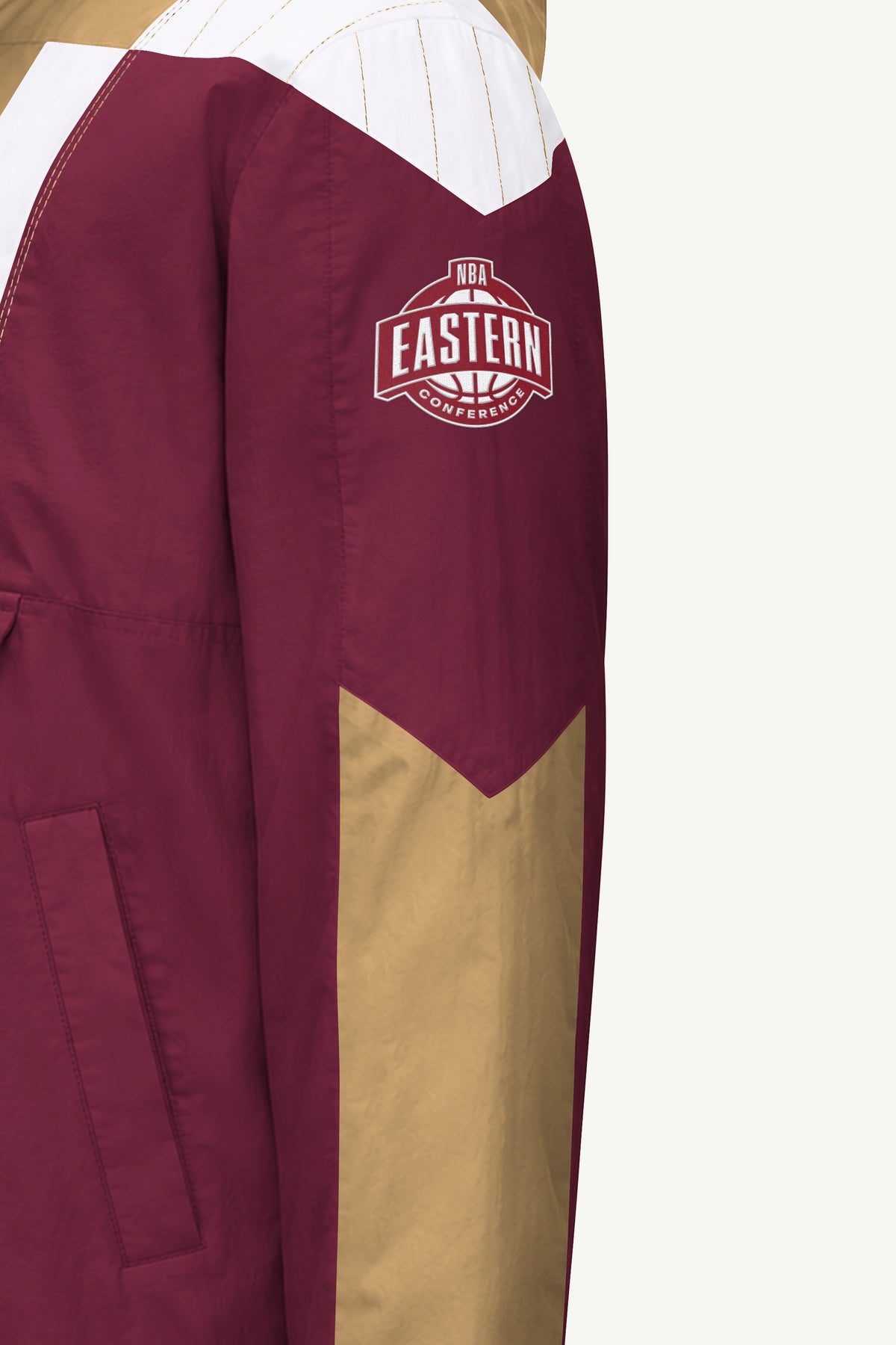 MENS CLEVELAND CAVALIERS CLASSIC BREAKAWAY JACKET View 5 MENS CLEVELAND CAVALIERS CLASSIC BREAKAWAY JACKET View 5