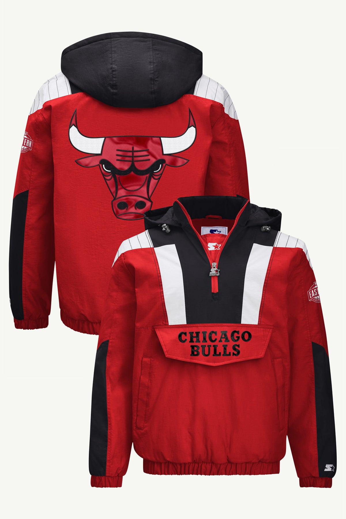MENS CHICAGO BULLS CLASSIC BREAKAWAY JACKET View 1 MENS CHICAGO BULLS CLASSIC BREAKAWAY JACKET View 1