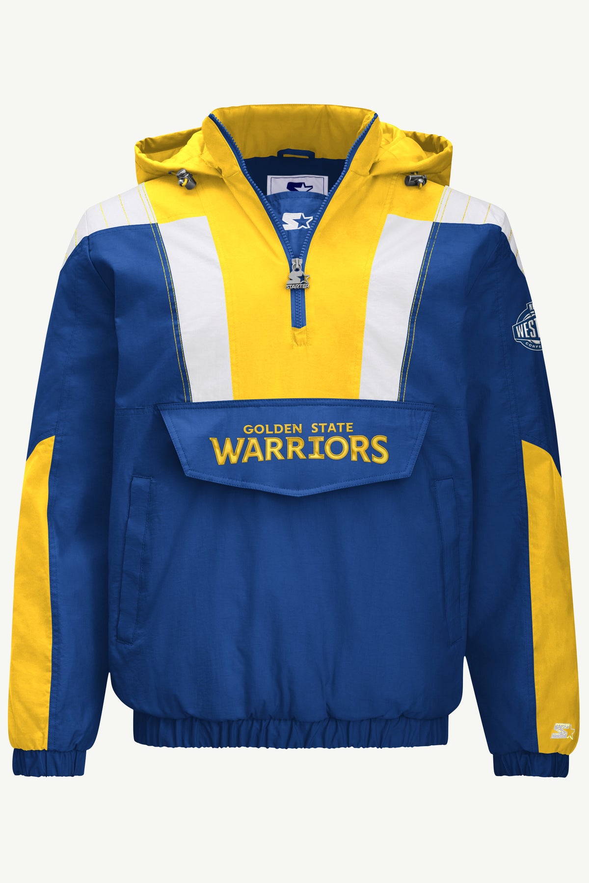 MENS GOLDEN STATE WARRIORS CLASSIC BREAKAWAY JACKET View 2 MENS GOLDEN STATE WARRIORS CLASSIC BREAKAWAY JACKET View 2