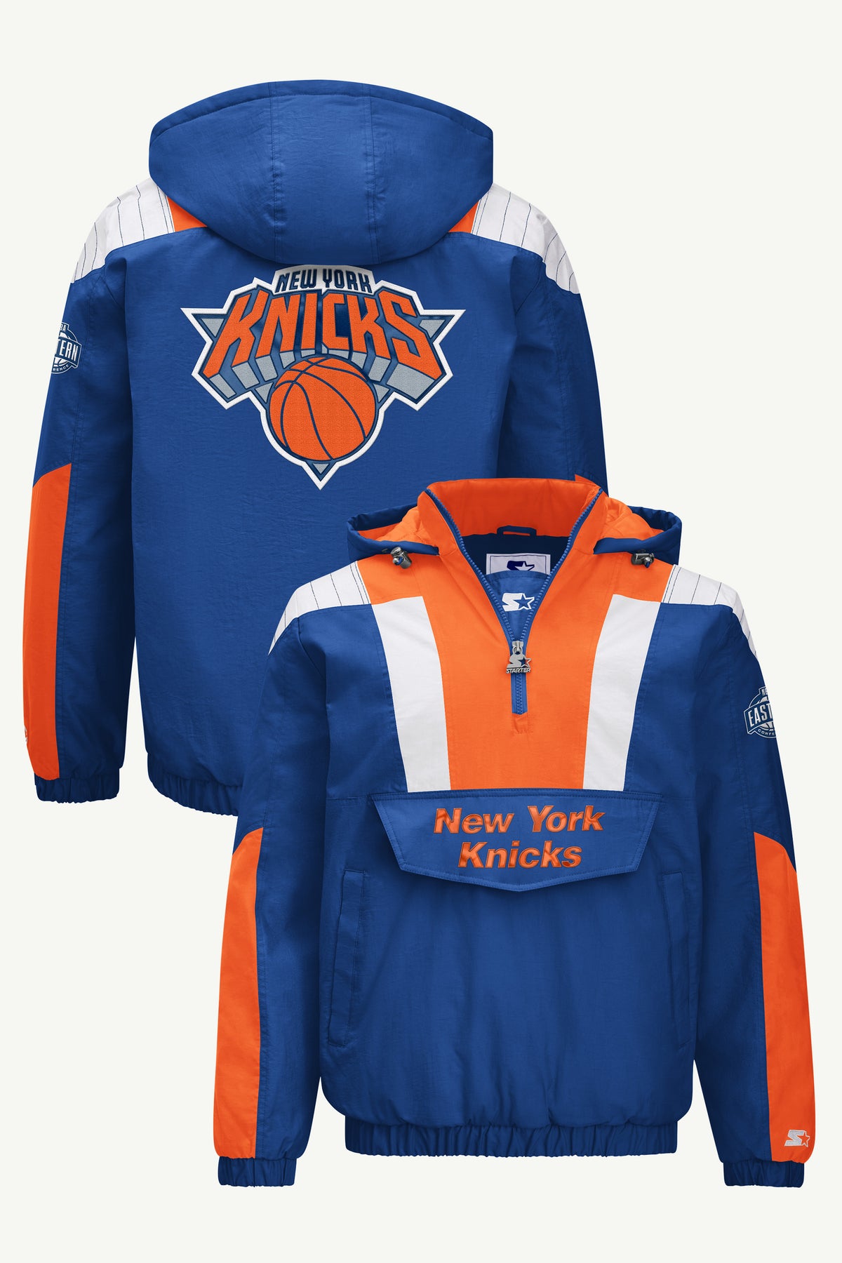 MENS NEW YORK KNICKS CLASSIC BREAKAWAY JACKET View 1 | STARTER JACKETS MENS NEW YORK KNICKS CLASSIC BREAKAWAY JACKET View 1 | STARTER JACKETS