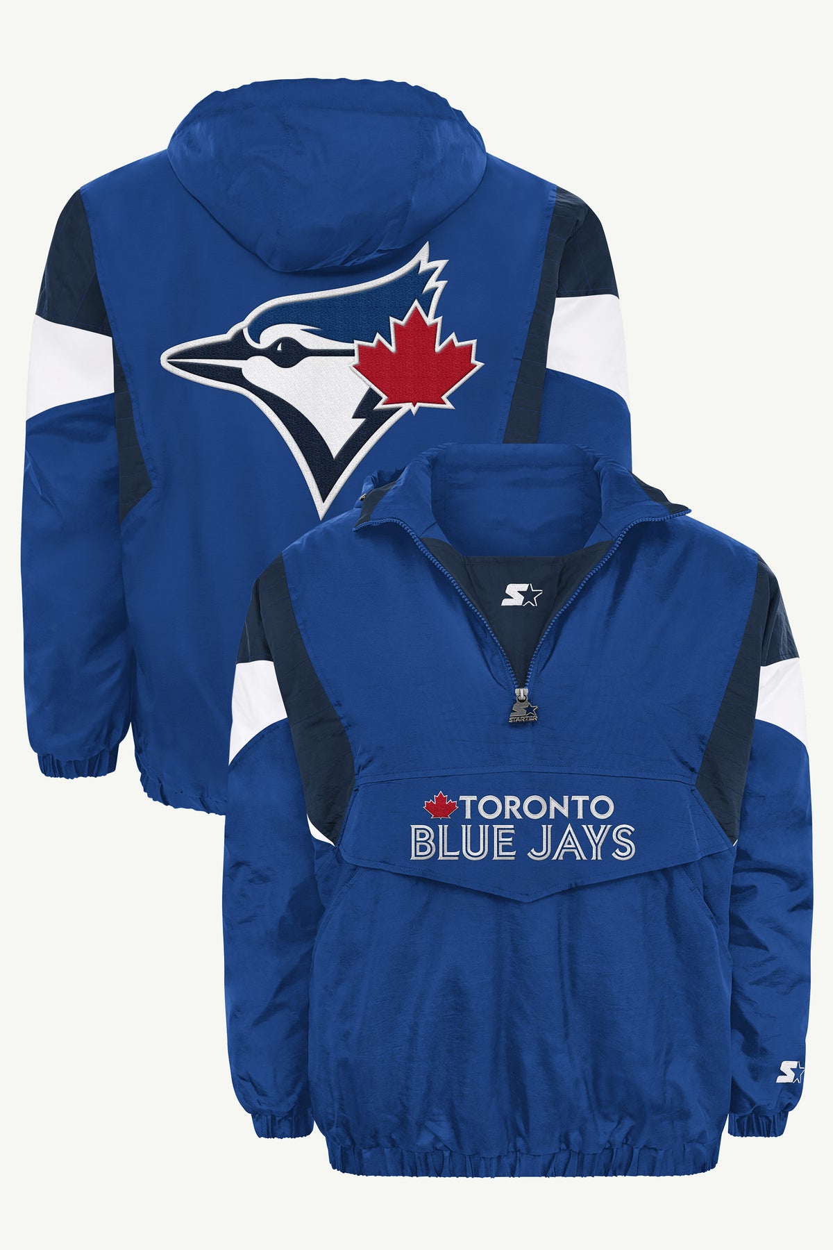 MENS TORONTO BLUE JAYS BREAKAWAY JACKET View 1 MENS TORONTO BLUE JAYS BREAKAWAY JACKET View 1