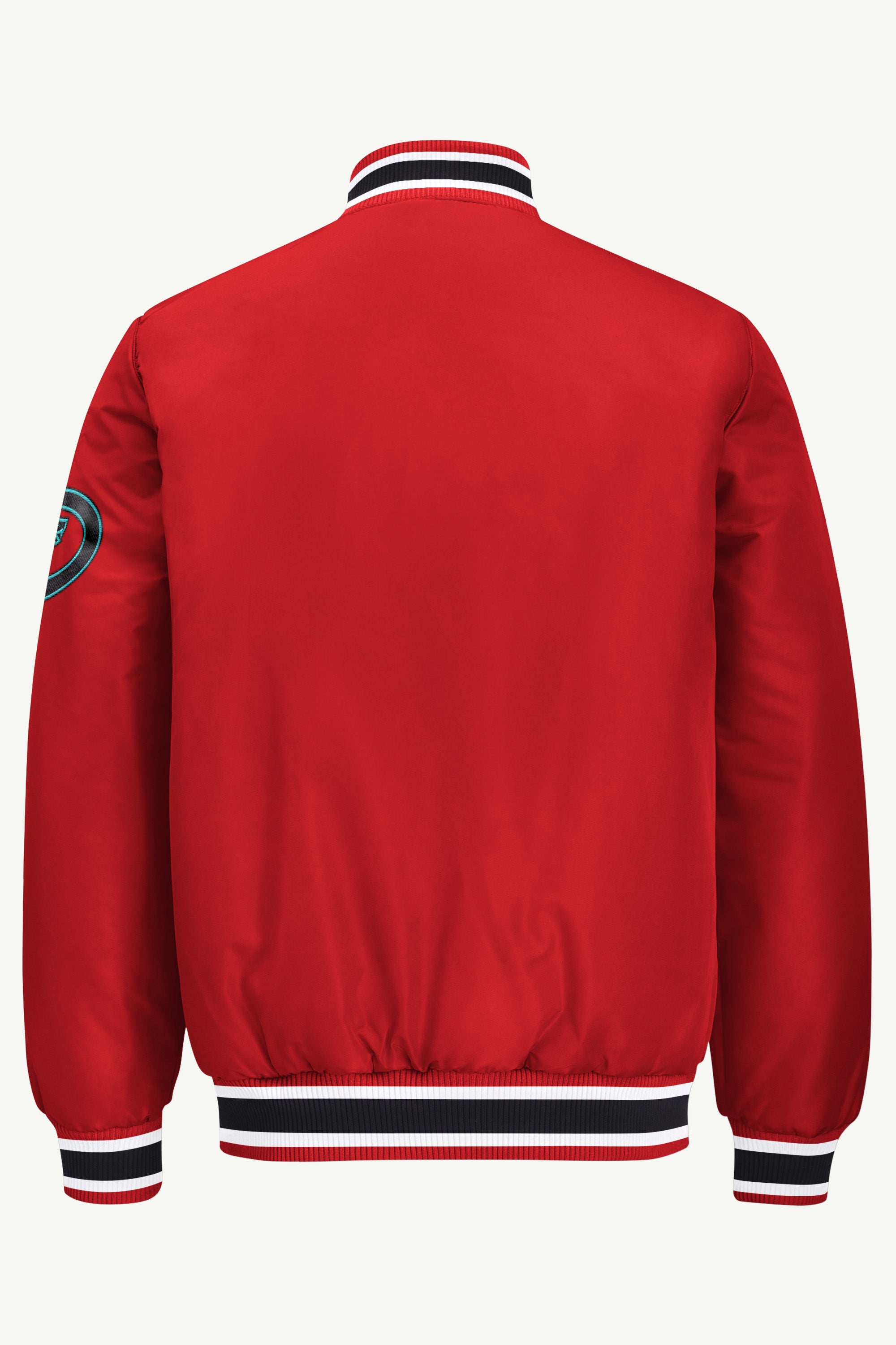 MENS ARIZONA DIAMONDBACKS GAME DAY SATIN VARSITY JACKET View 3 MENS ARIZONA DIAMONDBACKS GAME DAY SATIN VARSITY JACKET View 3