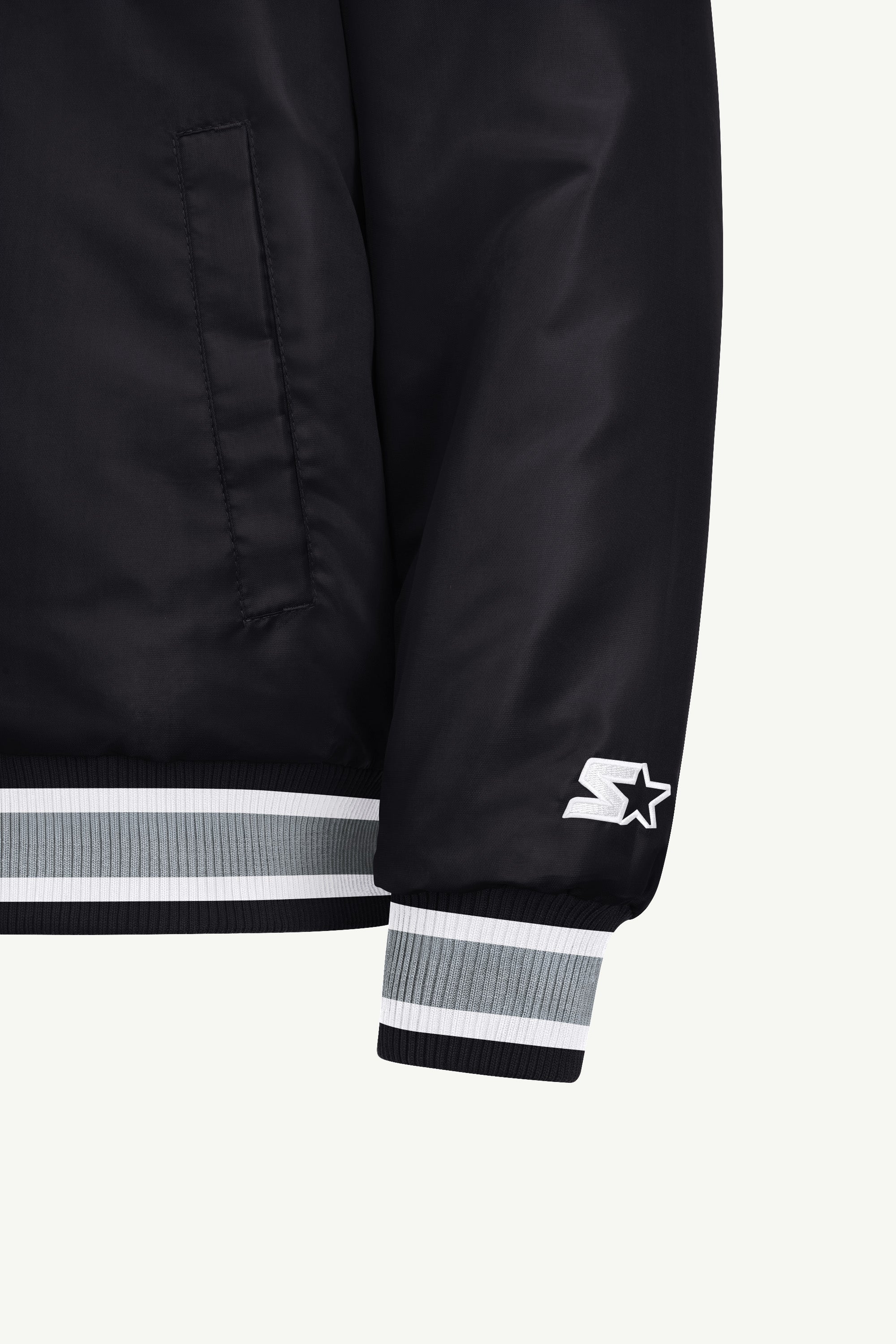 MENS CHICAGO WHITE SOX GAME DAY SATIN VARSITY JACKET View 5 MENS CHICAGO WHITE SOX GAME DAY SATIN VARSITY JACKET View 5