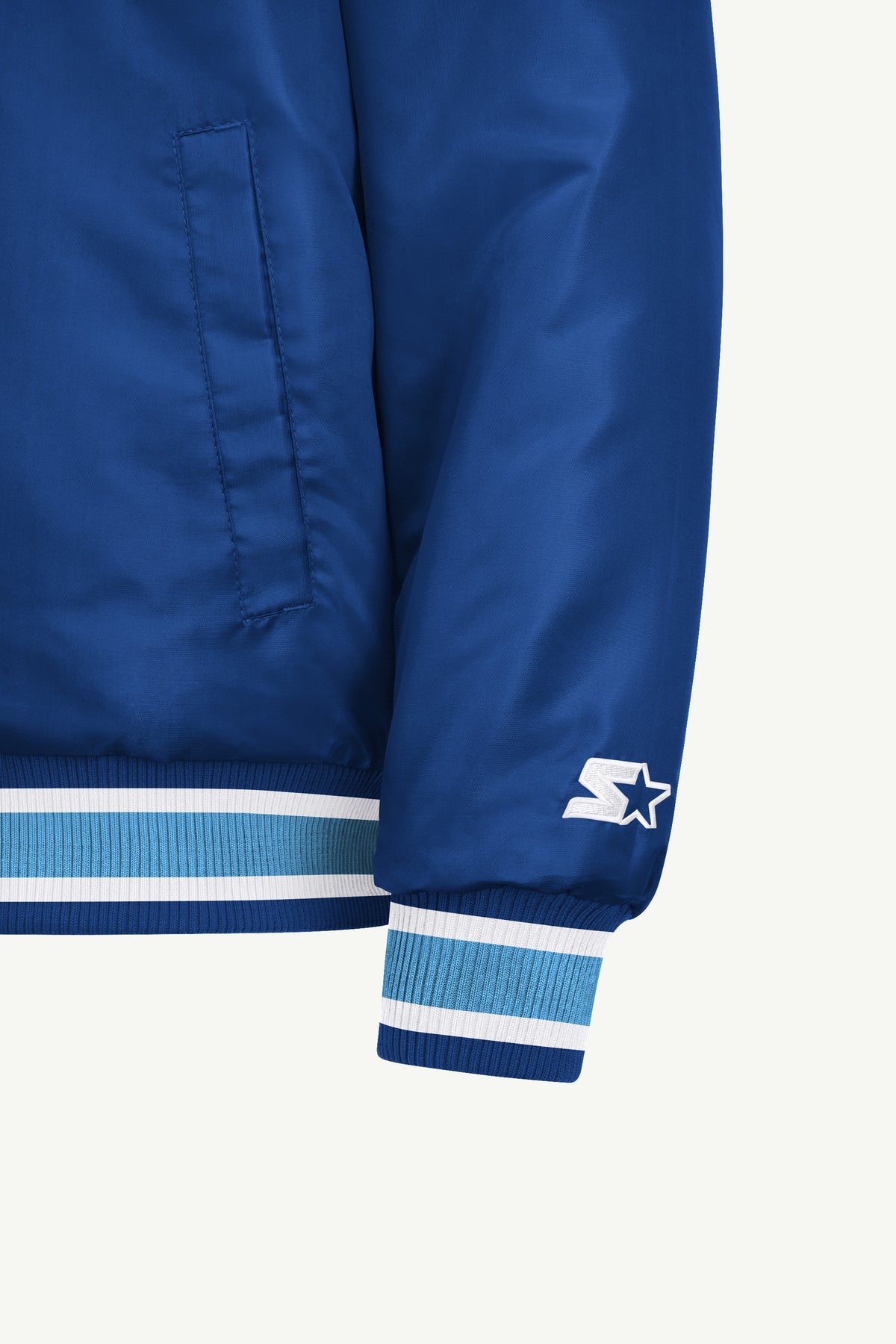 MENS KANSAS CITY ROYALS GAME DAY SATIN VARSITY JACKET View 5 MENS KANSAS CITY ROYALS GAME DAY SATIN VARSITY JACKET View 5