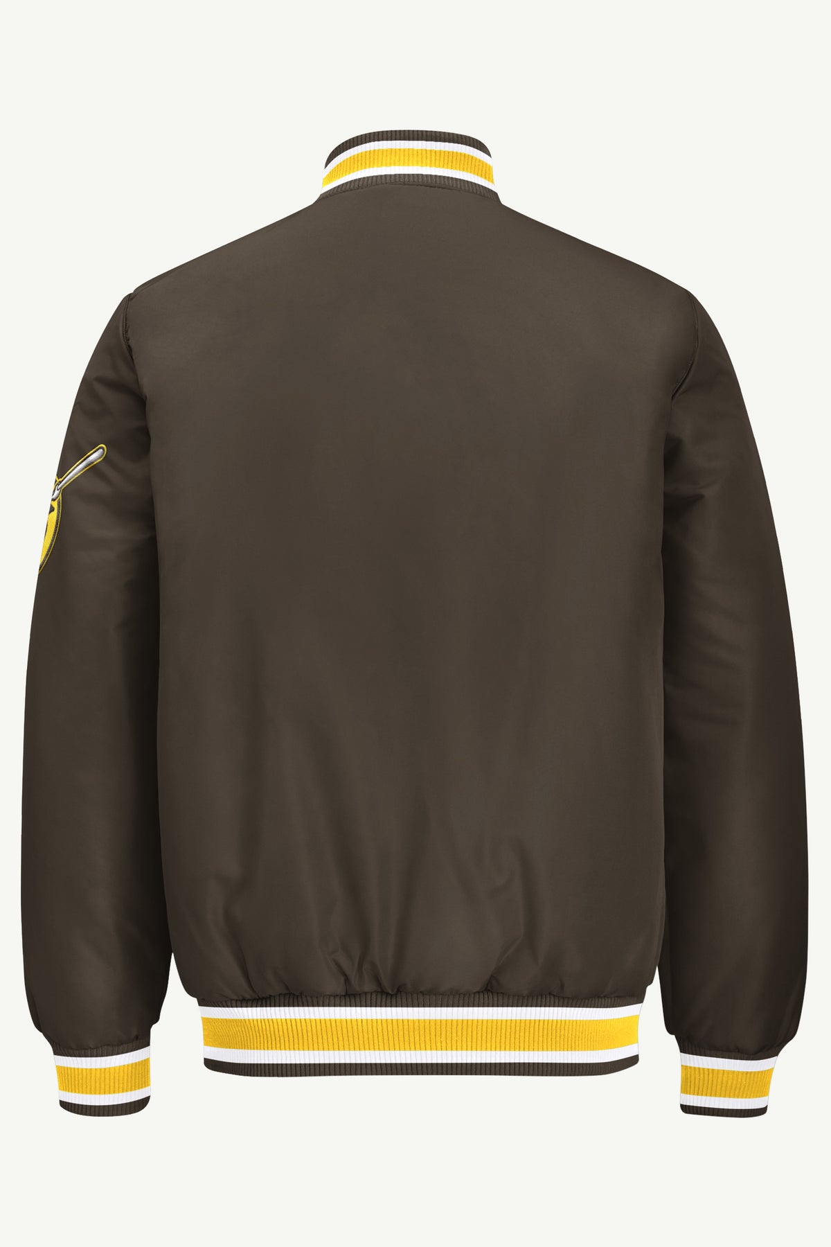 MENS SAN DEIGO PADRES GAME DAY SATIN VARSITY JACKET View 3 MENS SAN DEIGO PADRES GAME DAY SATIN VARSITY JACKET View 3