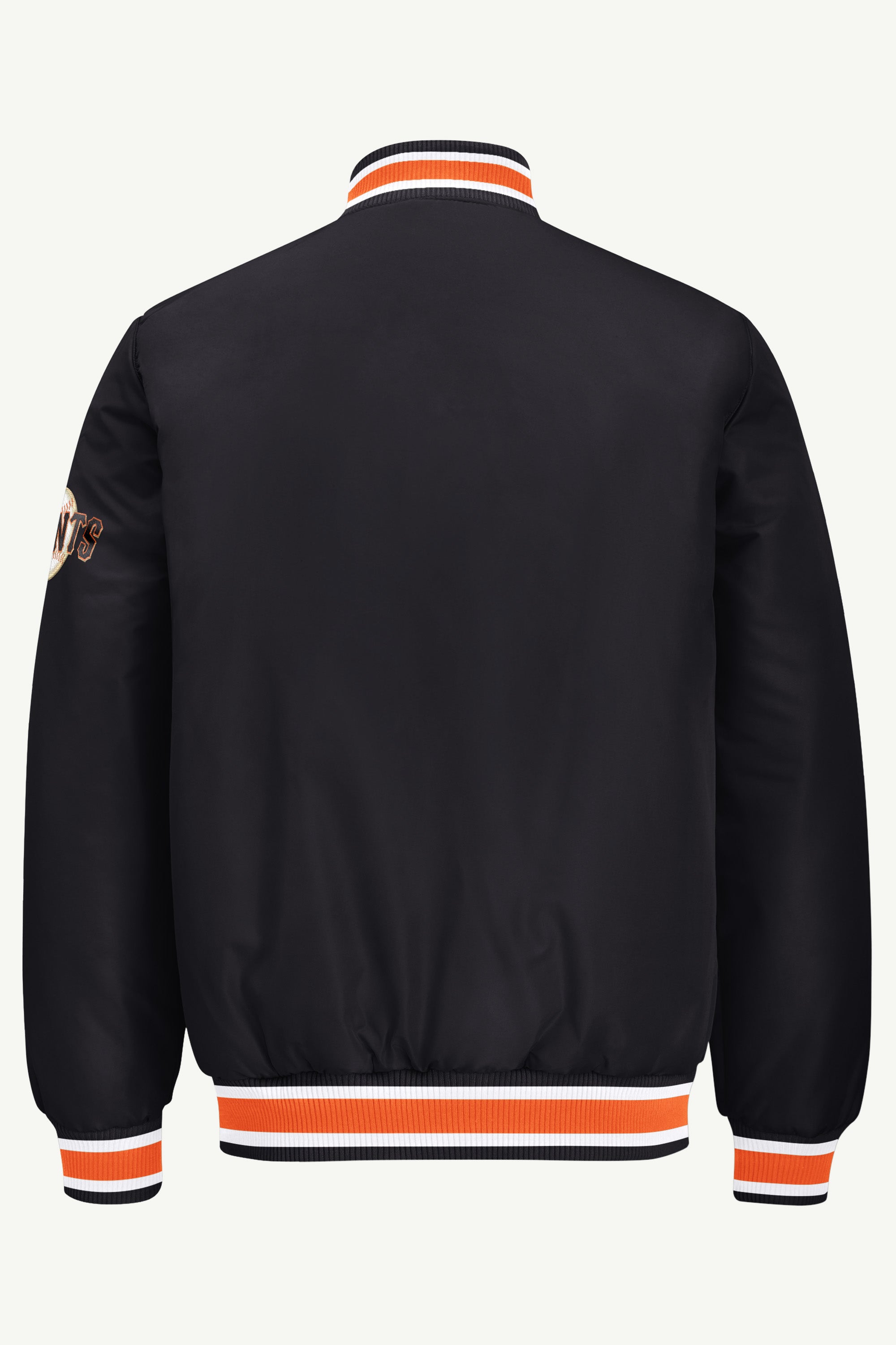 MENS SAN FRANCISCO GIANTS GAME DAY SATIN VARSITY JACKET View 3 MENS SAN FRANCISCO GIANTS GAME DAY SATIN VARSITY JACKET View 3
