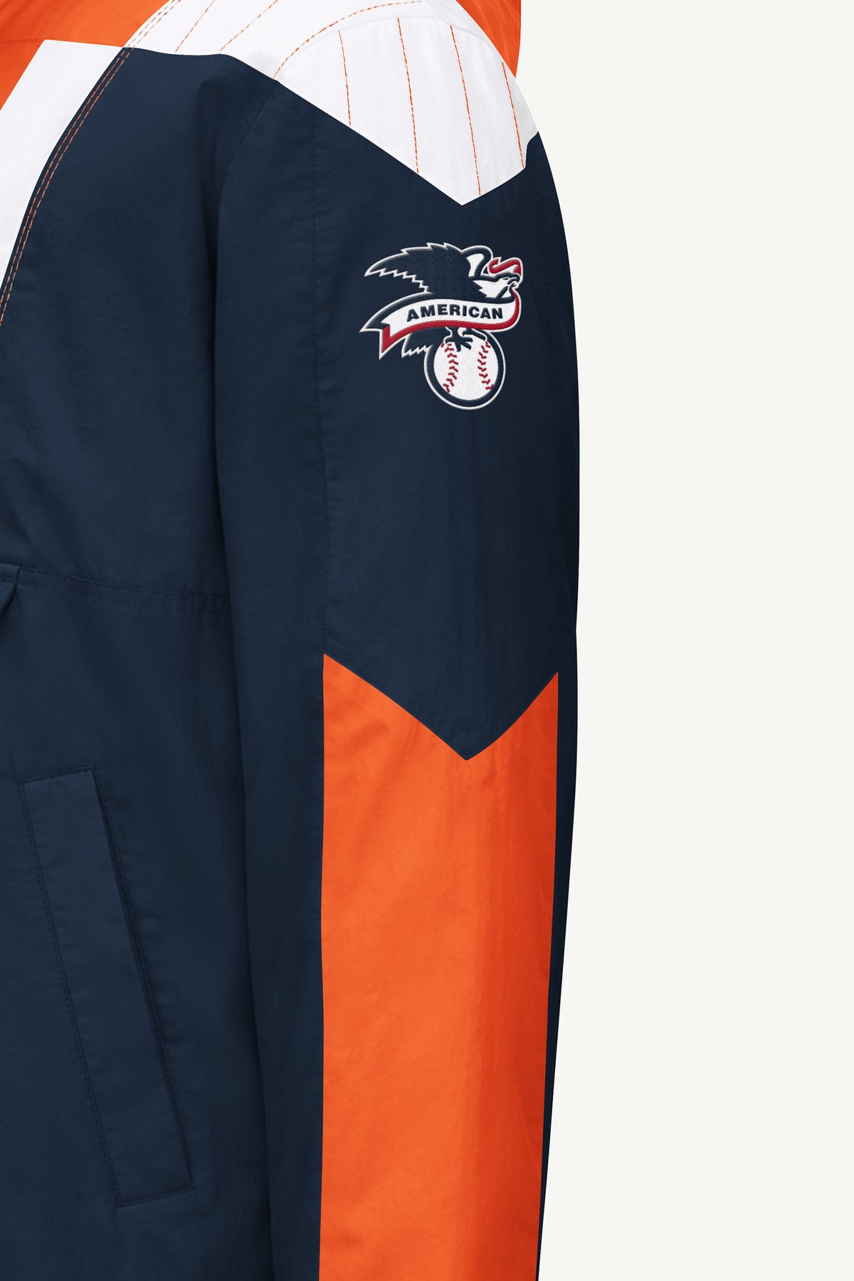 MENS DETROIT TIGERS CLASSIC BREAKAWAY JACKET View 5 MENS DETROIT TIGERS CLASSIC BREAKAWAY JACKET View 5