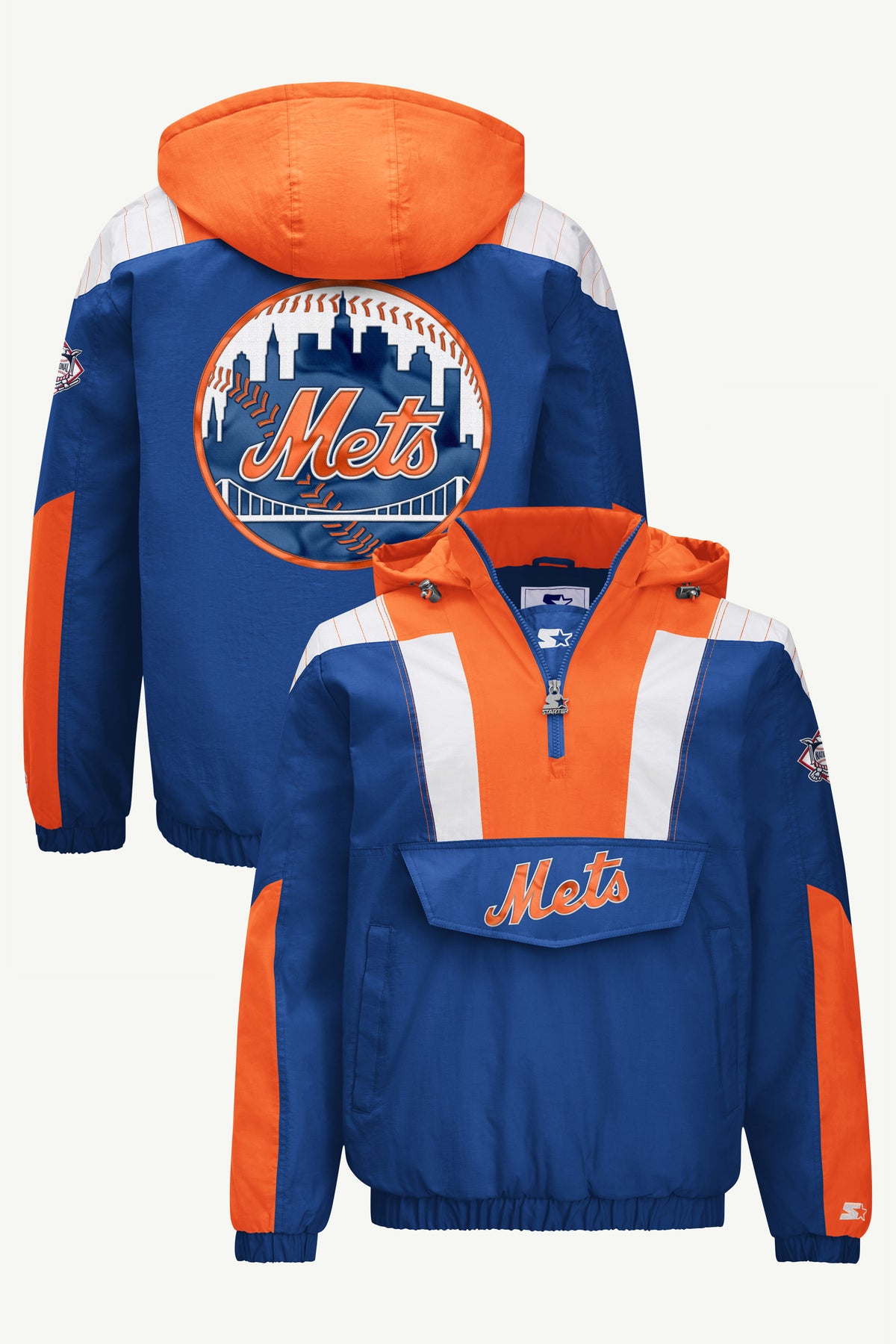 MENS NEW YORK METS CLASSIC BREAKAWAY JACKET View 1 MENS NEW YORK METS CLASSIC BREAKAWAY JACKET View 1