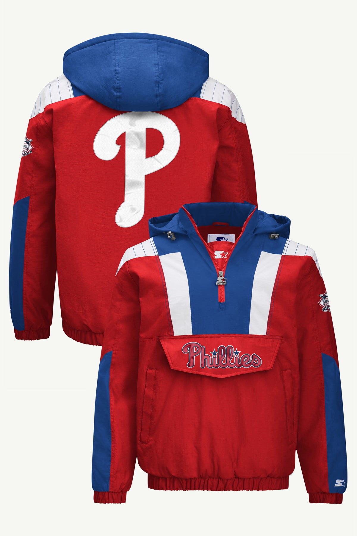 MENS PHILADELPHIA PHILLIES CLASSIC BREAKAWAY JACKET View 1 MENS PHILADELPHIA PHILLIES CLASSIC BREAKAWAY JACKET View 1