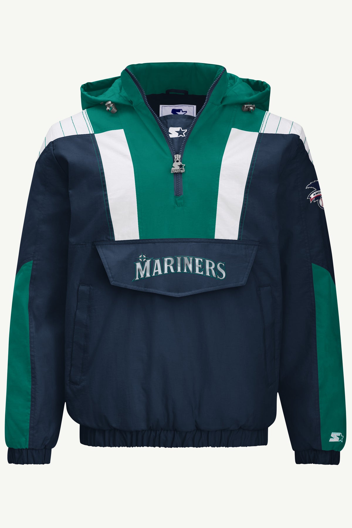 MENS SEATTLE MARINERS CLASSIC BREAKAWAY JACKET View 2 MENS SEATTLE MARINERS CLASSIC BREAKAWAY JACKET View 2
