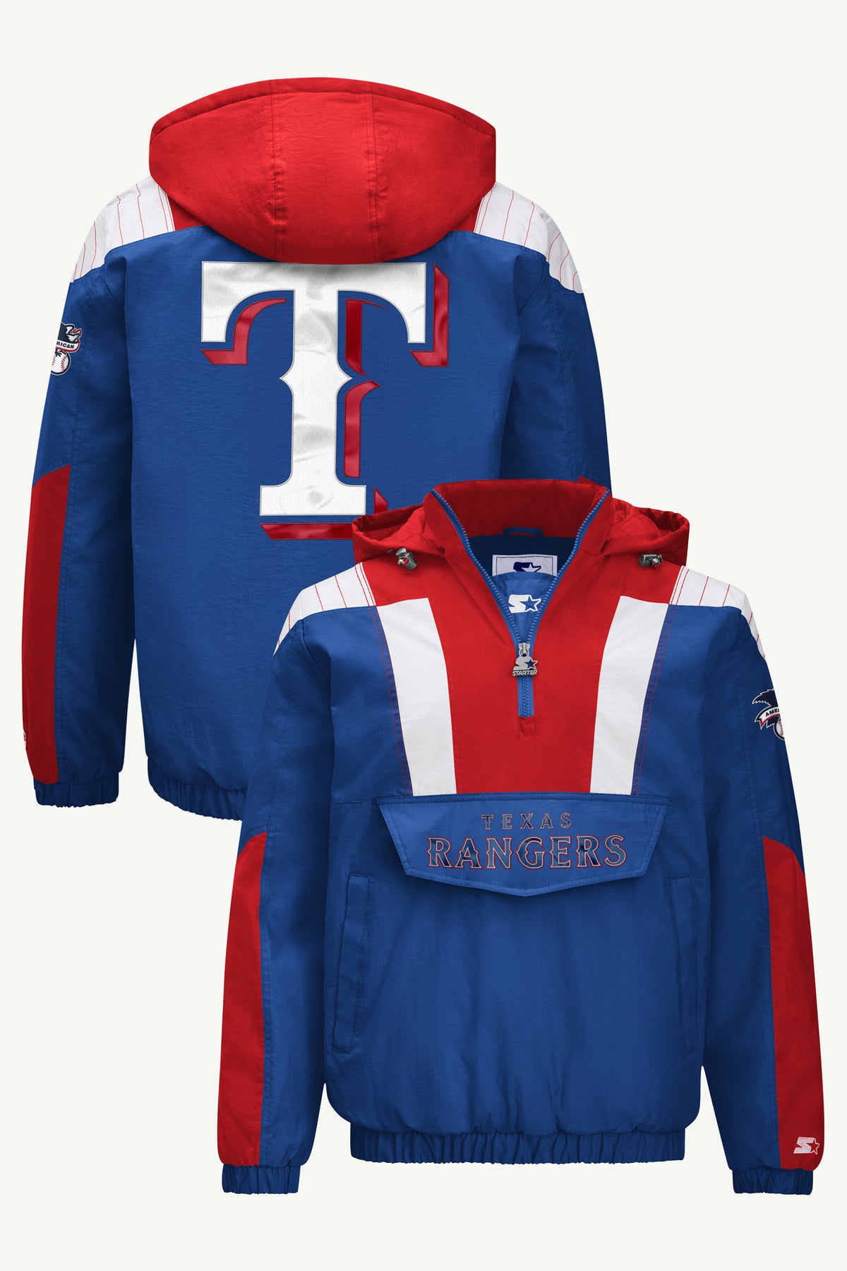 MENS TEXAS RANGERS CLASSIC BREAKAWAY JACKET View 1 MENS TEXAS RANGERS CLASSIC BREAKAWAY JACKET View 1