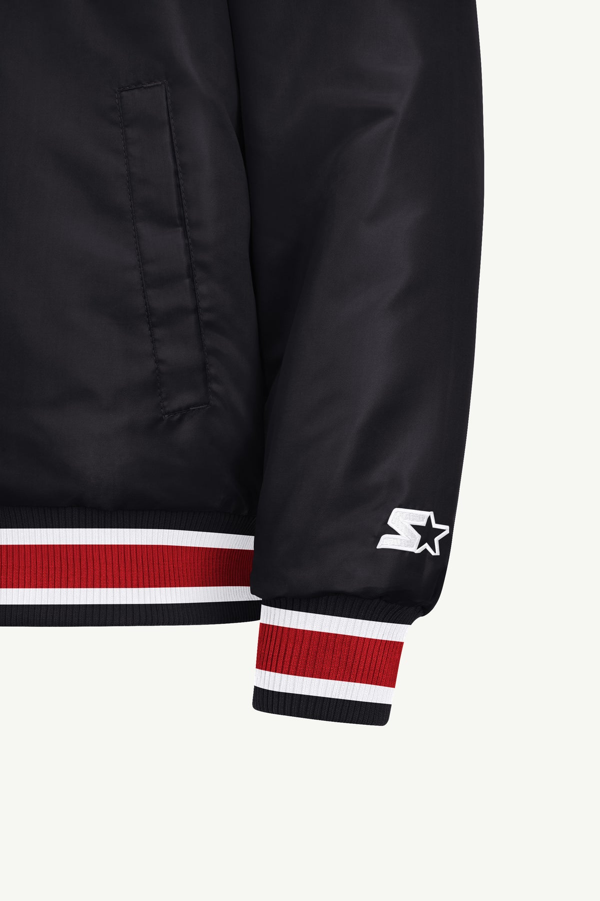 MENS SAN FRANCISCO 49ERS GAME DAY SATIN VARSITY JACKET View 5 MENS SAN FRANCISCO 49ERS GAME DAY SATIN VARSITY JACKET View 5