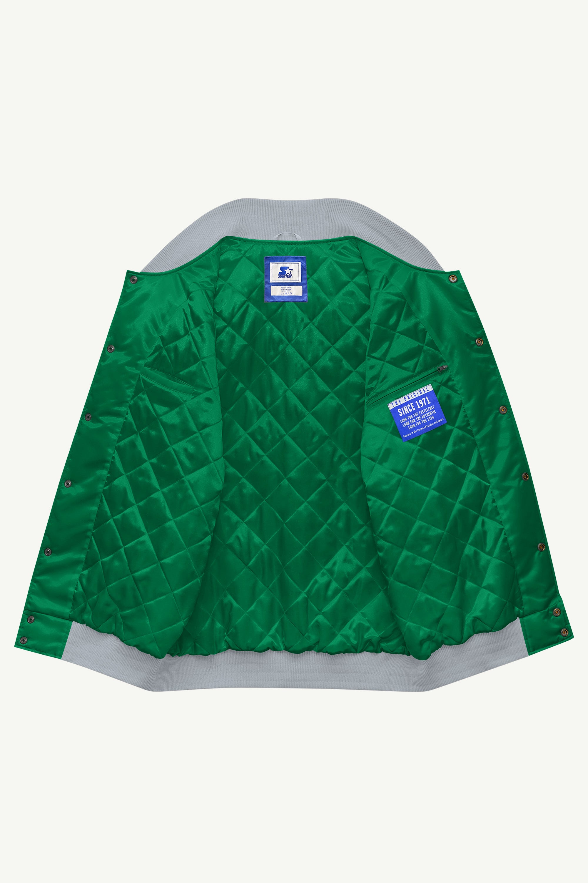 MENS PHILADELPHIA EAGLES RETRO GAME DAY SATIN VARSITY JACKET View 6 | STARTER JACKETS MENS PHILADELPHIA EAGLES RETRO GAME DAY SATIN VARSITY JACKET View 6 | STARTER JACKETS