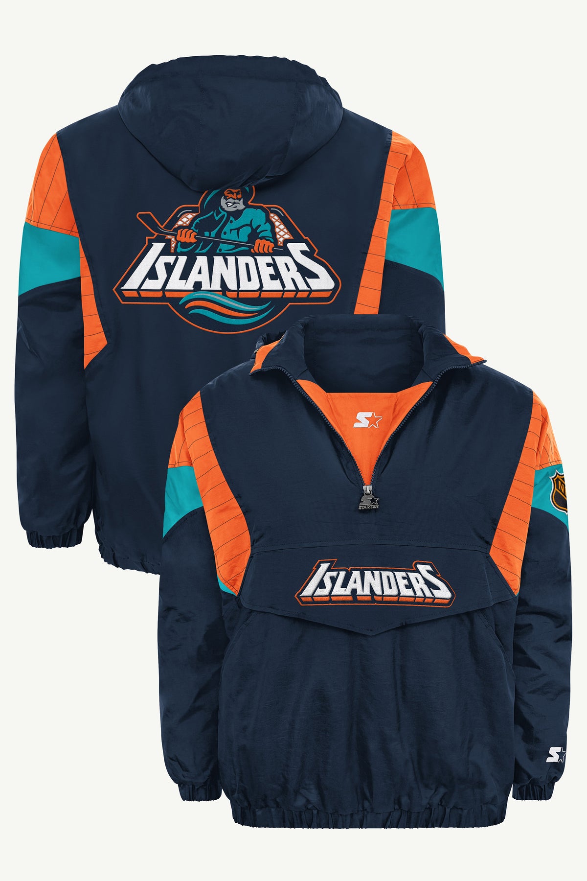 MENS NEW YORK ISLANDERS CLASSIC BREAKAWAY JACKET View 1 MENS NEW YORK ISLANDERS CLASSIC BREAKAWAY JACKET View 1