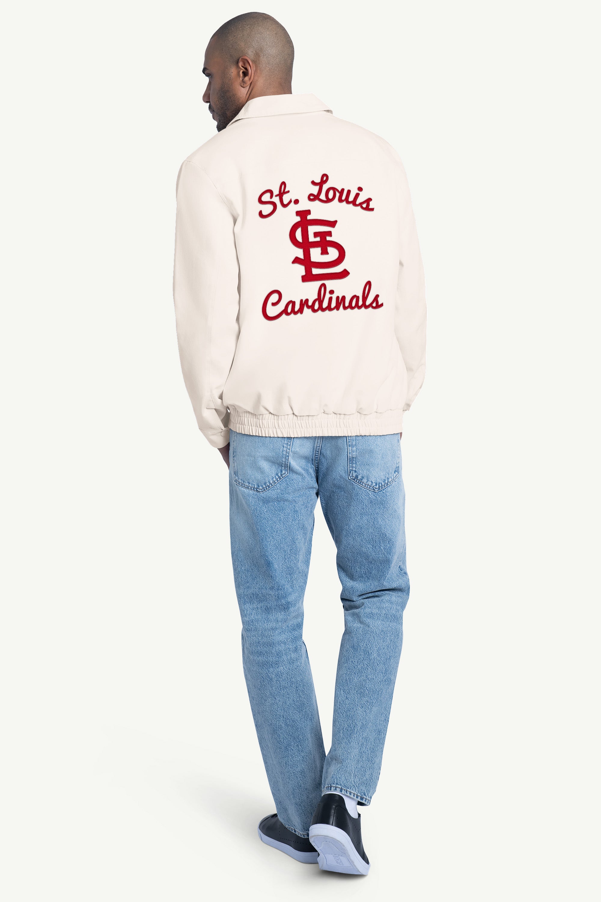 MENS ST. LOUIS CARDINALS FRANCHISE FULL ZIP JACKET View 2 MENS ST. LOUIS CARDINALS FRANCHISE FULL ZIP JACKET View 2