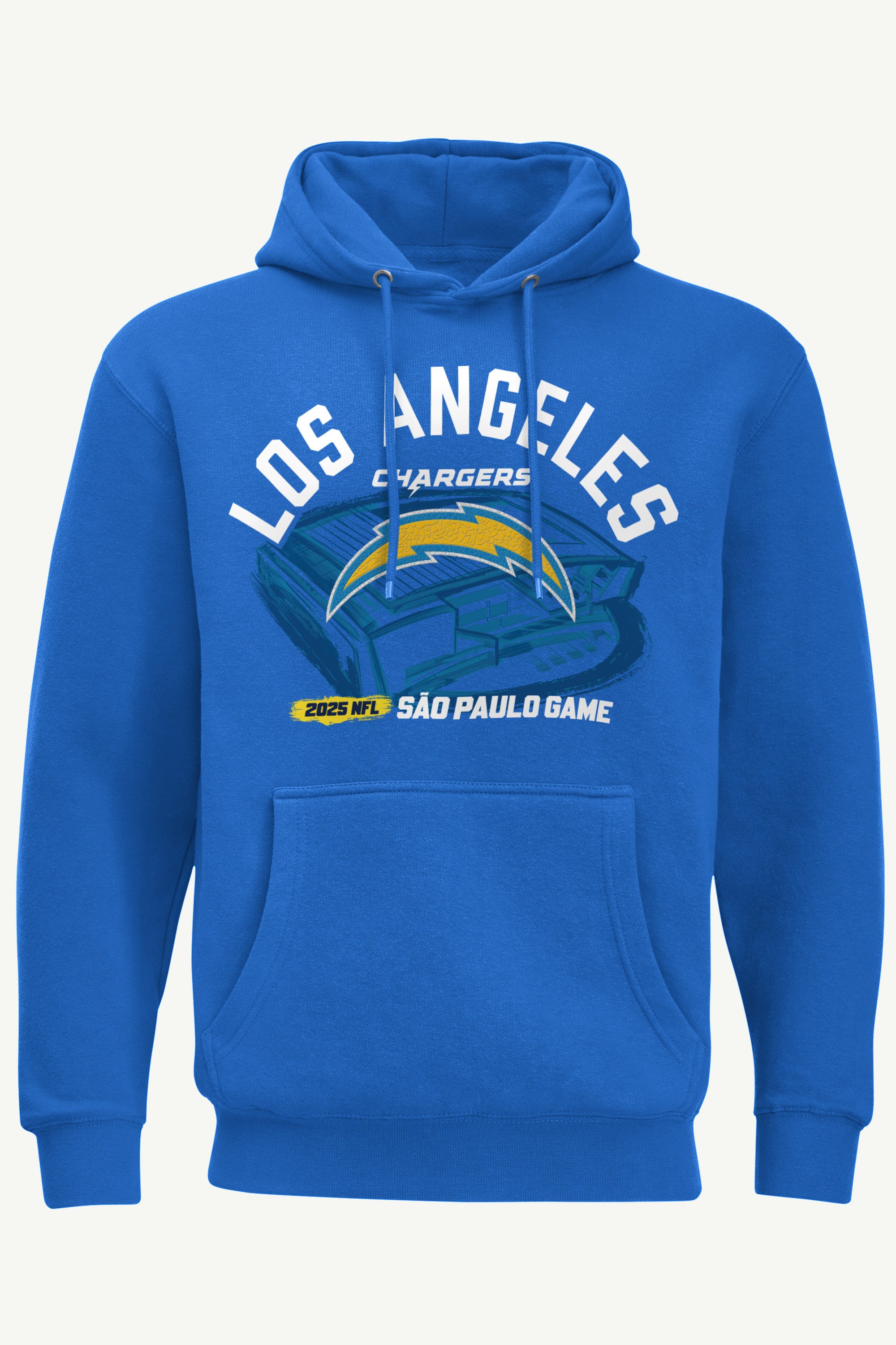 MENS LOS ANGELES CHARGERS CORINTHIANS ARENA HOODIE View 1 | NFL International Games MENS LOS ANGELES CHARGERS CORINTHIANS ARENA HOODIE View 1 | NFL International Games
