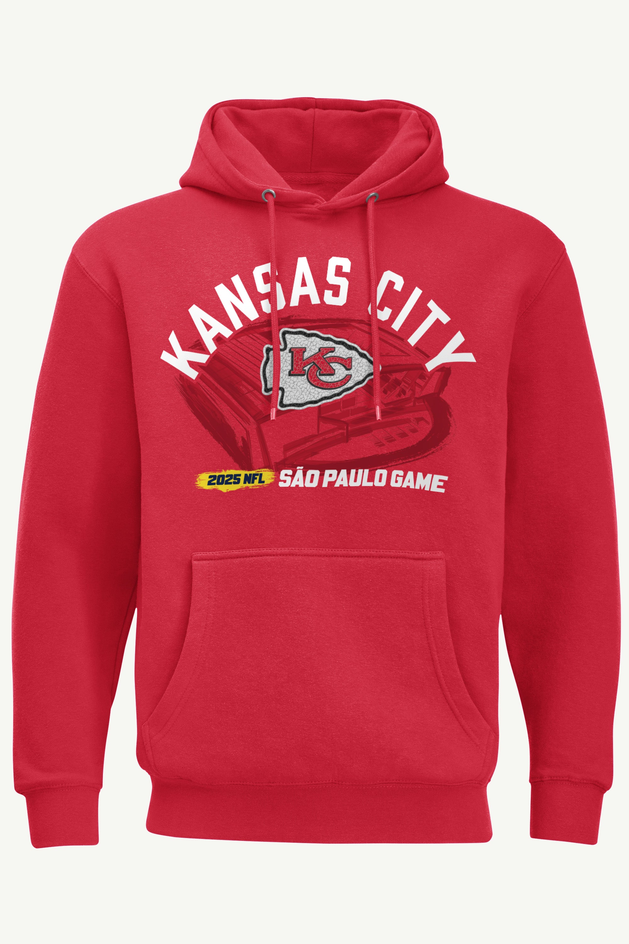 MENS KANSAS CITY CHIEFS CORINTHIANS ARENA HOODIE View 1 | NFL International Games MENS KANSAS CITY CHIEFS CORINTHIANS ARENA HOODIE View 1 | NFL International Games