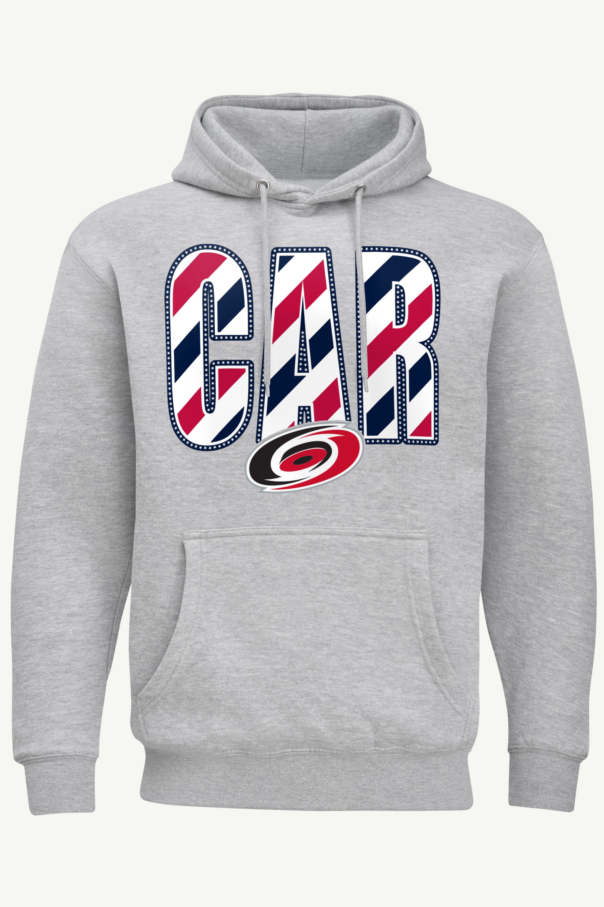 MENS CAROLINA HURRICANES STARS AND STRIPES HOODIE View 1 MENS CAROLINA HURRICANES STARS AND STRIPES HOODIE View 1