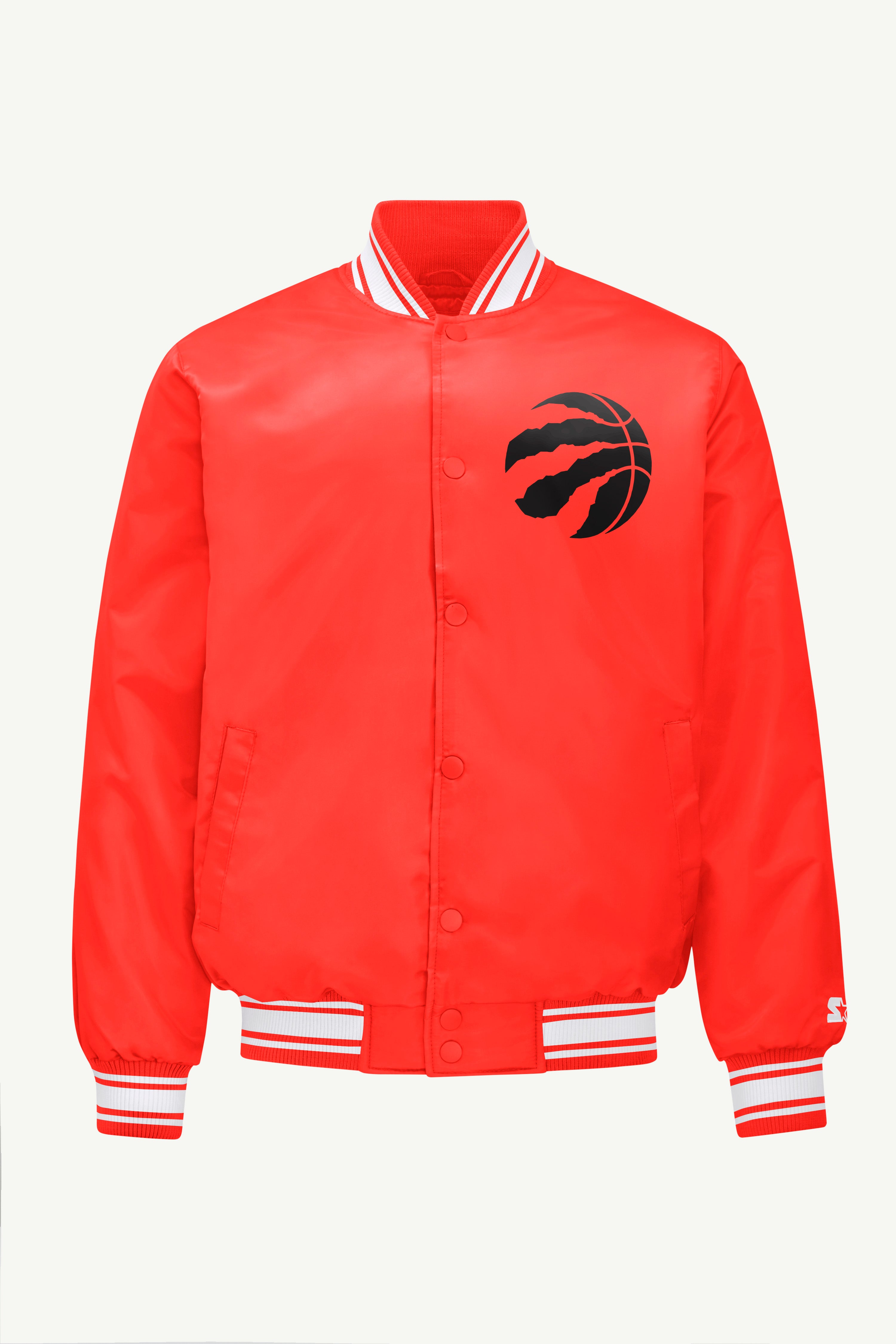MENS TORONTO RAPTORS PRINTED GRAPHIC SATIN VARSITY JACKET View 1 | Satin Varsity Jackets MENS TORONTO RAPTORS PRINTED GRAPHIC SATIN VARSITY JACKET View 1 | Satin Varsity Jackets