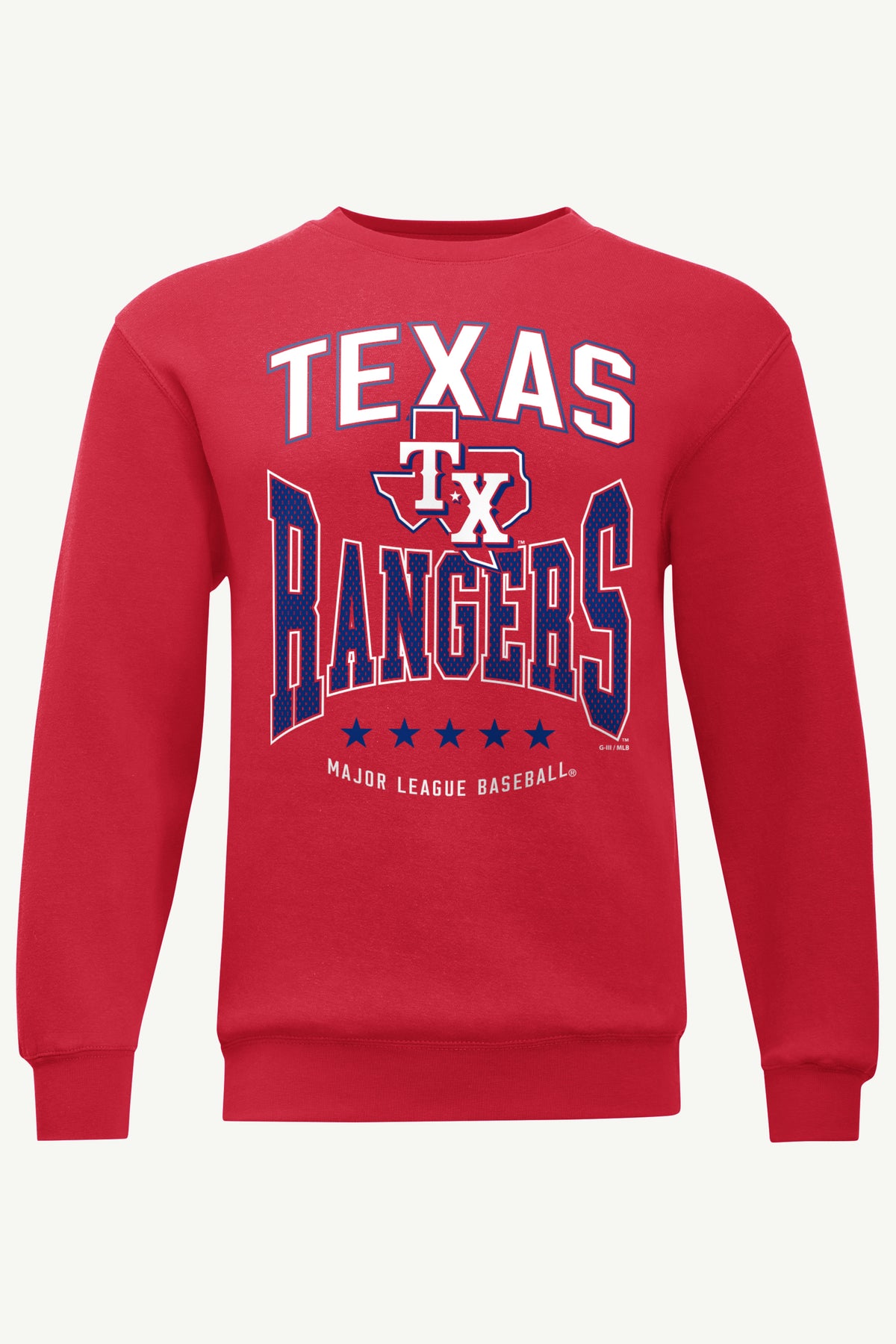 MENS TEXAS RANGERS CENTER SQUEEZE SWEATSHIRT View 1 | MLB MENS TEXAS RANGERS CENTER SQUEEZE SWEATSHIRT View 1 | MLB
