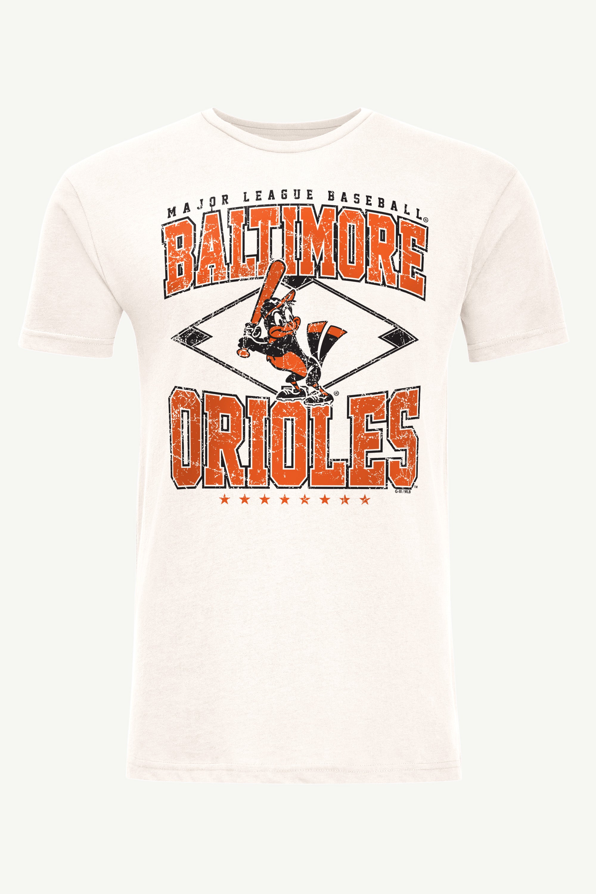 MENS BALTIMORE ORIOLES DISTRESSED COOPERSTOWN DIAMOND SHORT SLEEVE T SHIRT View 1 | Men's New Arrivals MENS BALTIMORE ORIOLES DISTRESSED COOPERSTOWN DIAMOND SHORT SLEEVE T SHIRT View 1 | Men's New Arrivals