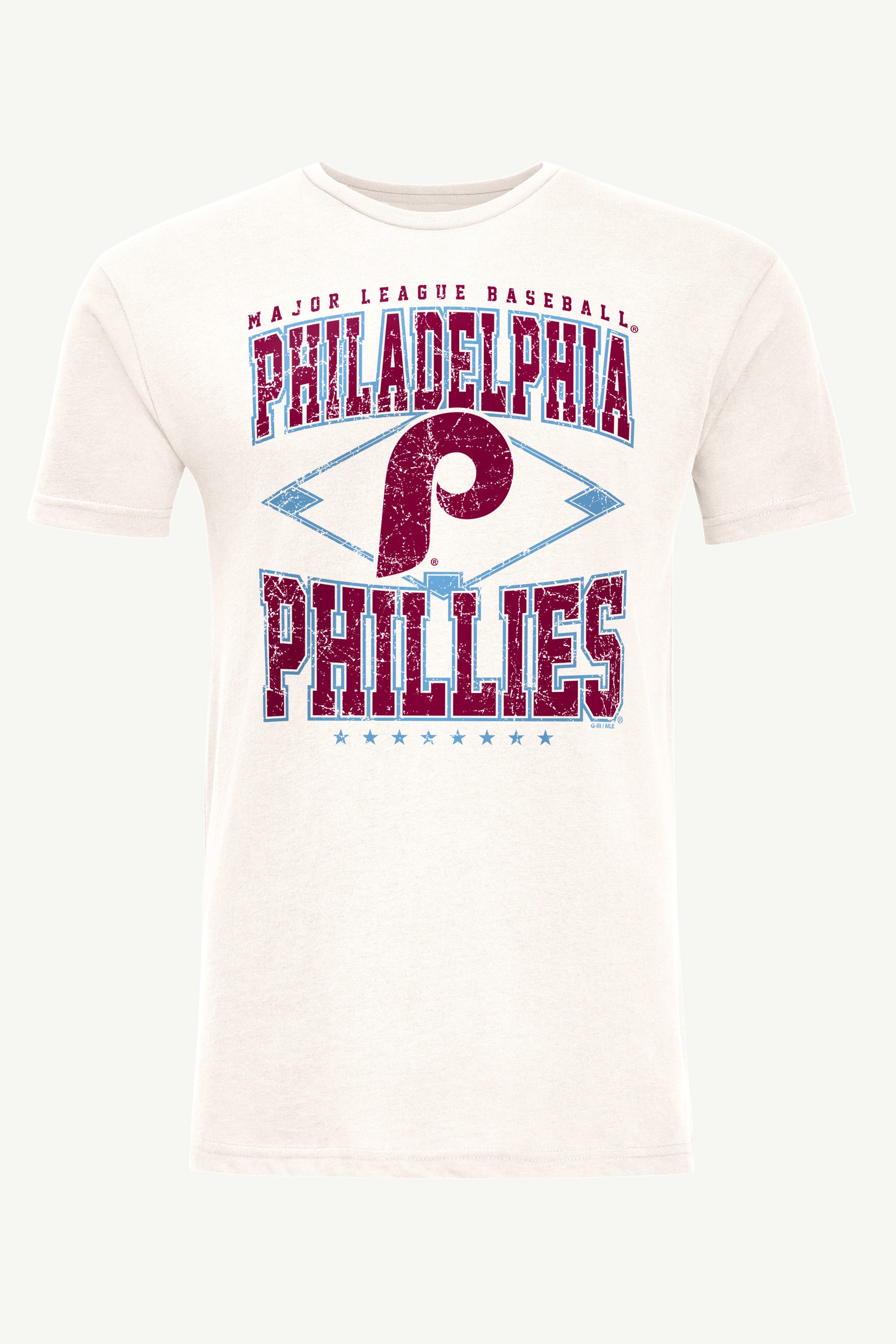 MENS PHILADELPHIA PHILLIES DISTRESSED COOPERSTOWN DIAMOND SHORT SLEEVE T SHIRT View 1 | Men's New Arrivals MENS PHILADELPHIA PHILLIES DISTRESSED COOPERSTOWN DIAMOND SHORT SLEEVE T SHIRT View 1 | Men's New Arrivals