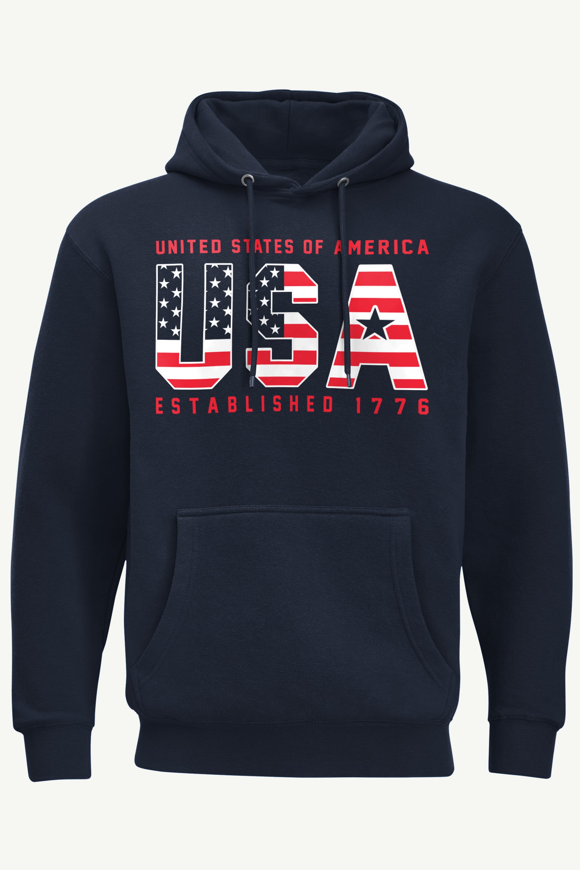 MENS STARTER USA FLAG HOODIE View 1 MENS STARTER USA FLAG HOODIE View 1