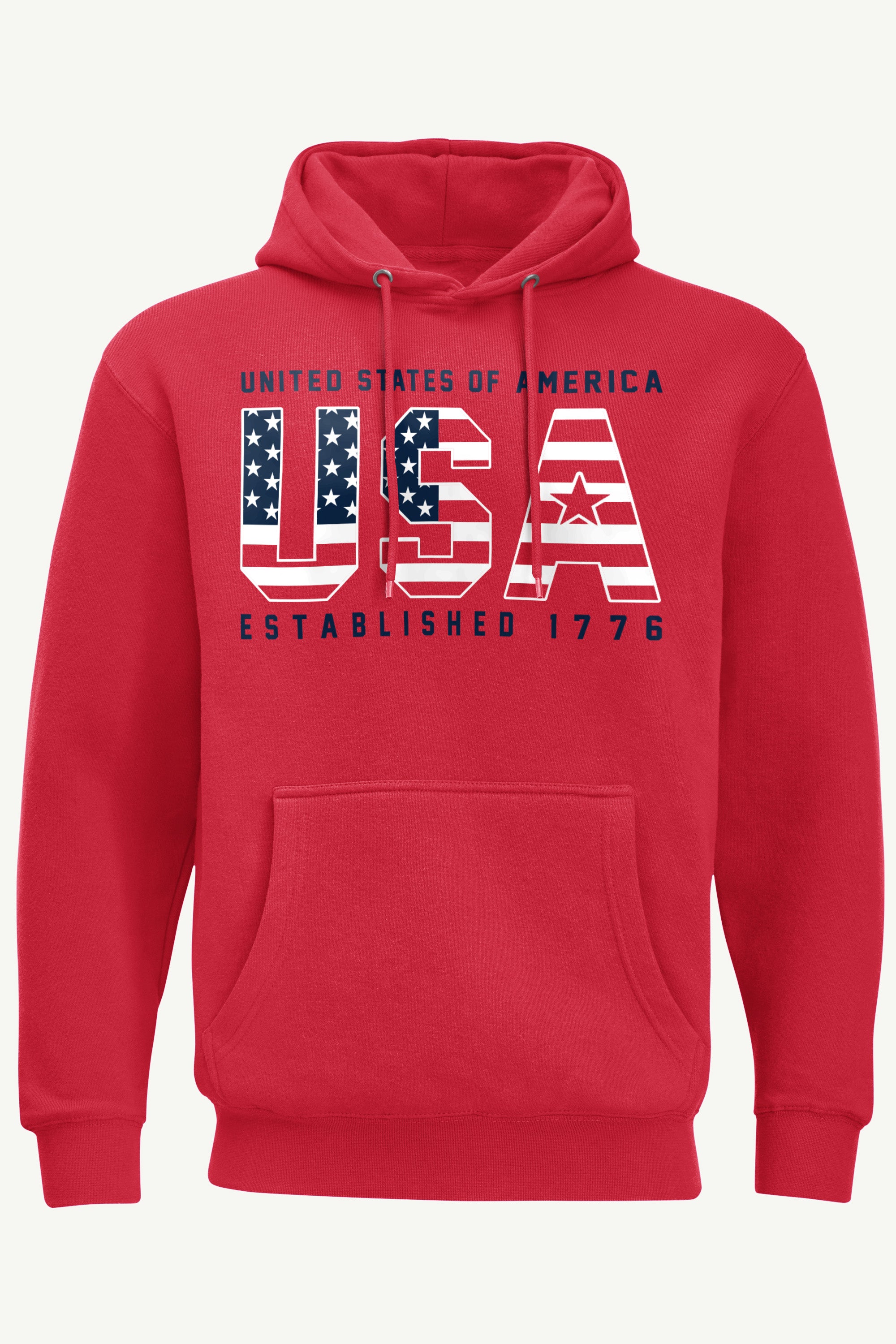 MENS STARTER USA FLAG HOODIE View 1 MENS STARTER USA FLAG HOODIE View 1