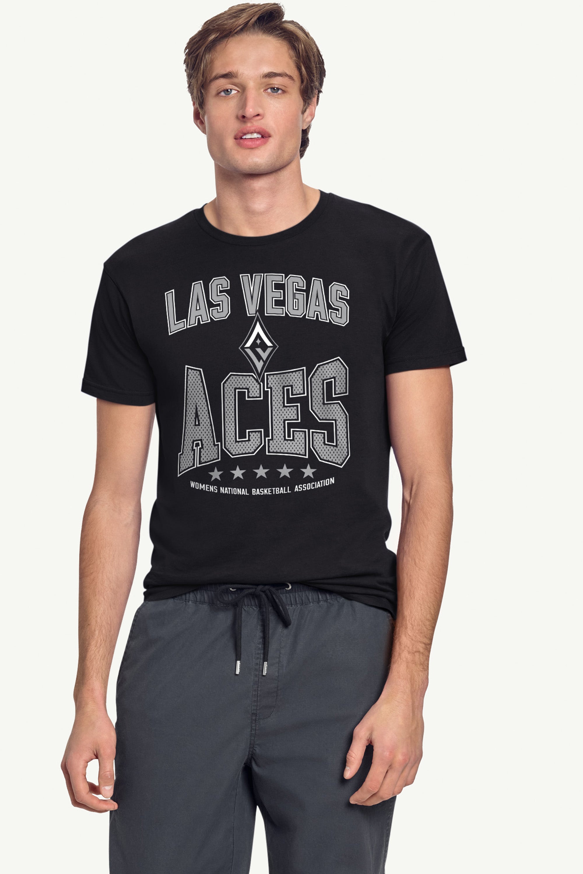 MENS WNBA LAS VEGAS ACES CENTER SQUEEZE T SHIRT View 4 | Las Vegas Aces MENS WNBA LAS VEGAS ACES CENTER SQUEEZE T SHIRT View 4 | Las Vegas Aces