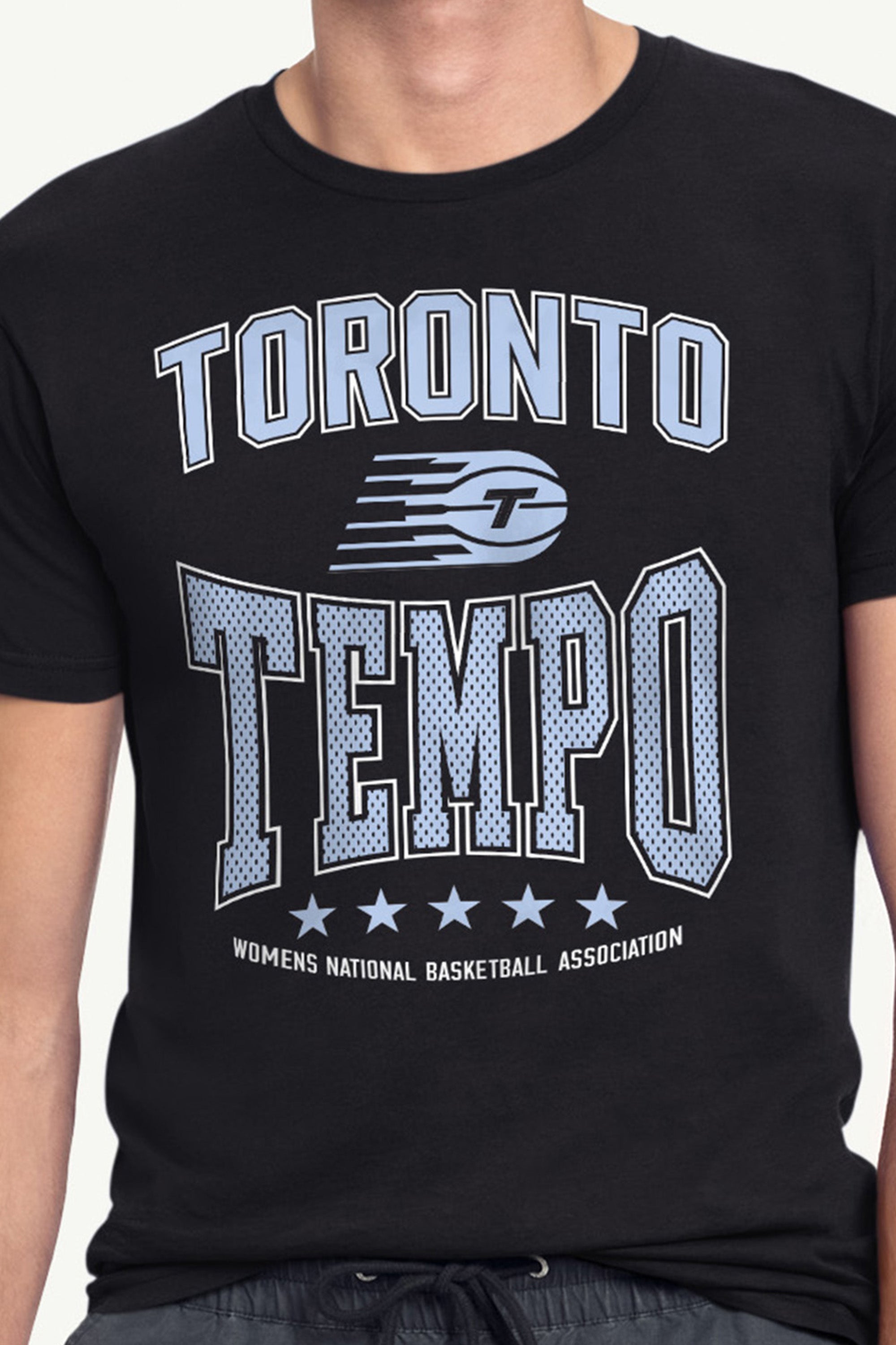 MENS WNBA TORONTO TEMPO CENTER SQUEEZE T SHIRT View 2 | Toronto Tempo MENS WNBA TORONTO TEMPO CENTER SQUEEZE T SHIRT View 2 | Toronto Tempo
