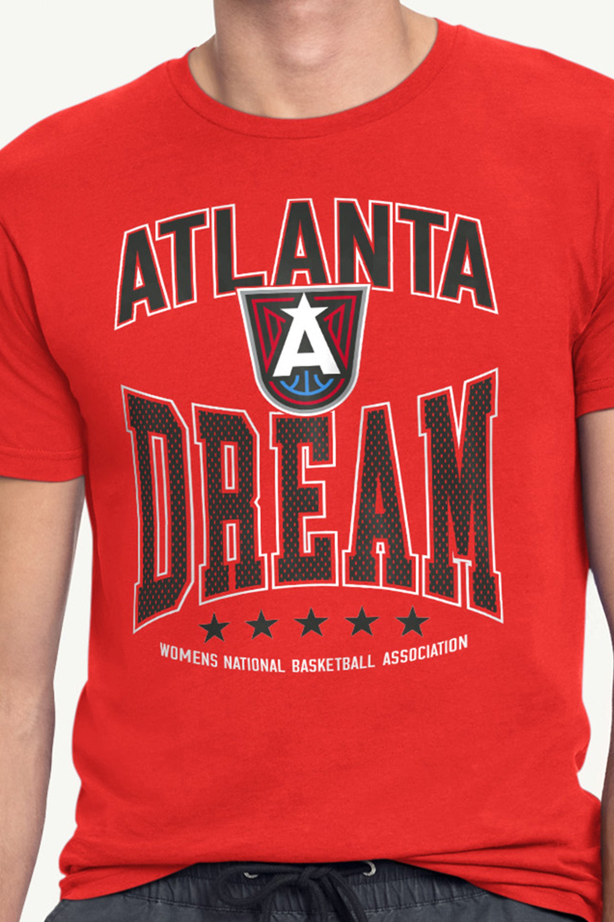 MENS WNBA ATLANTA DREAM CENTER SQUEEZE T SHIRT View 3 | Atlanta Dream MENS WNBA ATLANTA DREAM CENTER SQUEEZE T SHIRT View 3 | Atlanta Dream