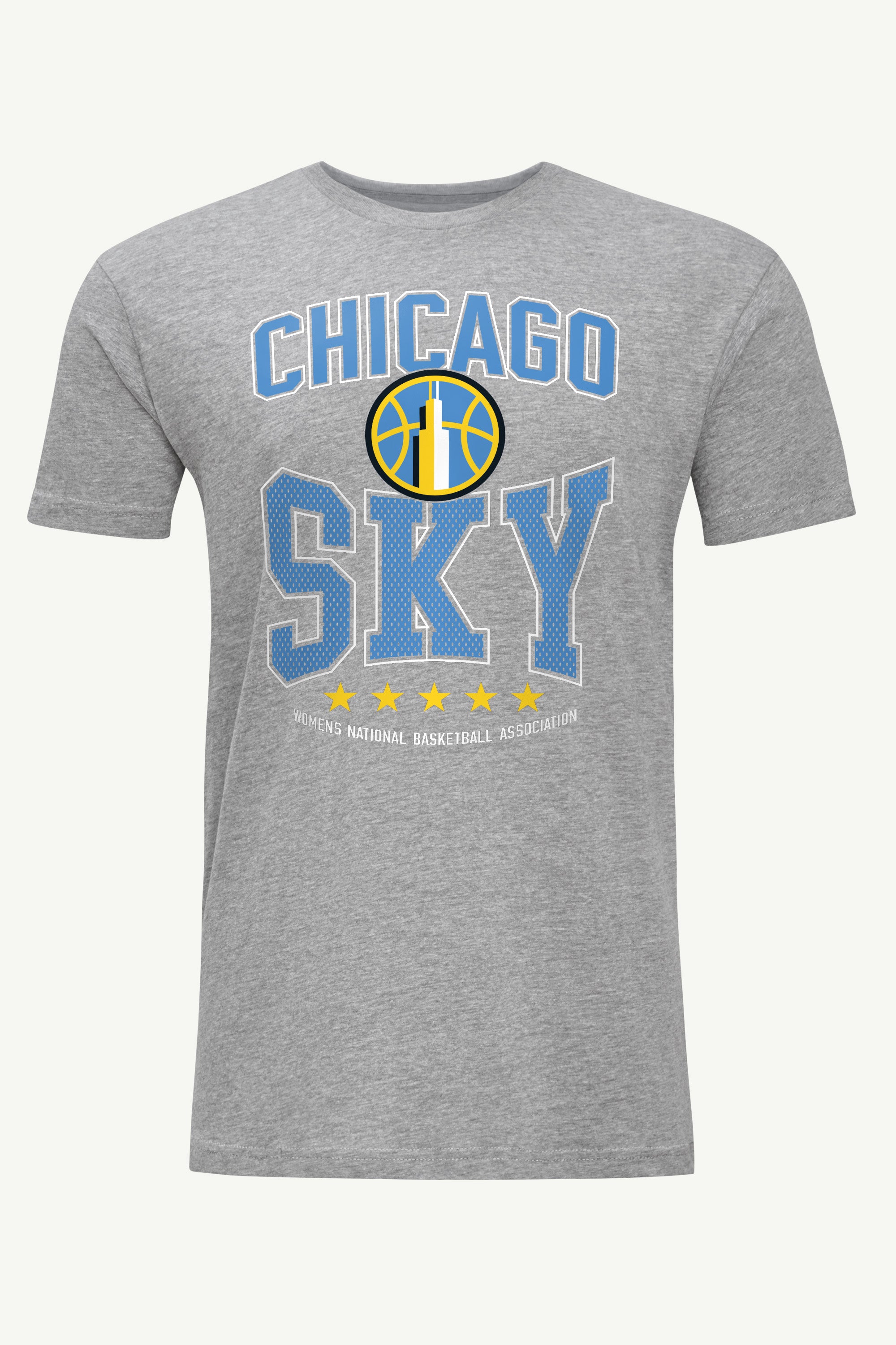 MENS WNBA CHICAGO SKY CENTER SQUEEZE T SHIRT View 1 | Chicago Sky MENS WNBA CHICAGO SKY CENTER SQUEEZE T SHIRT View 1 | Chicago Sky